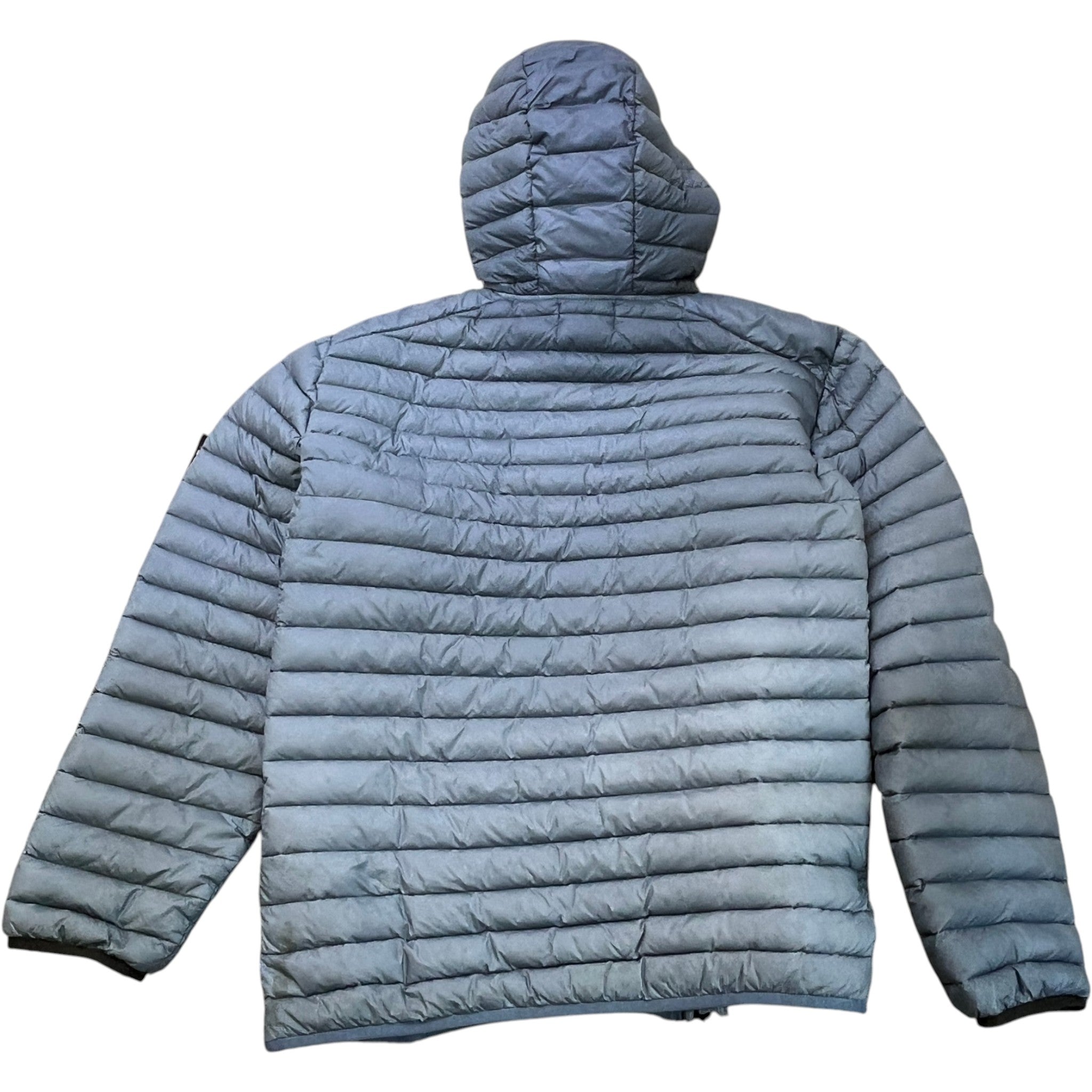 Men's Loom Woven Chambers Down Jacket Blue Size XXL