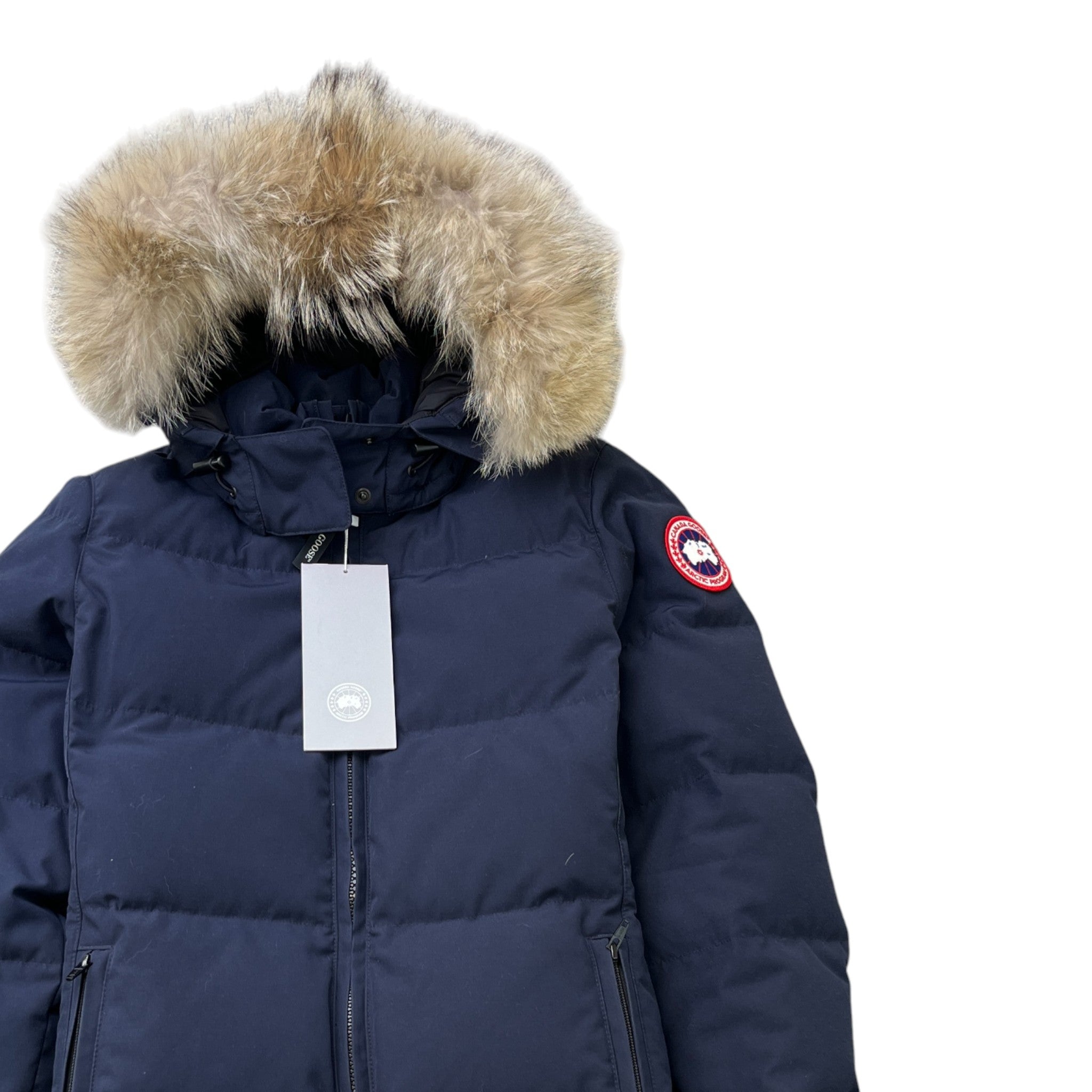 Women's Chelsea Parka Down Jacket Navy Size M