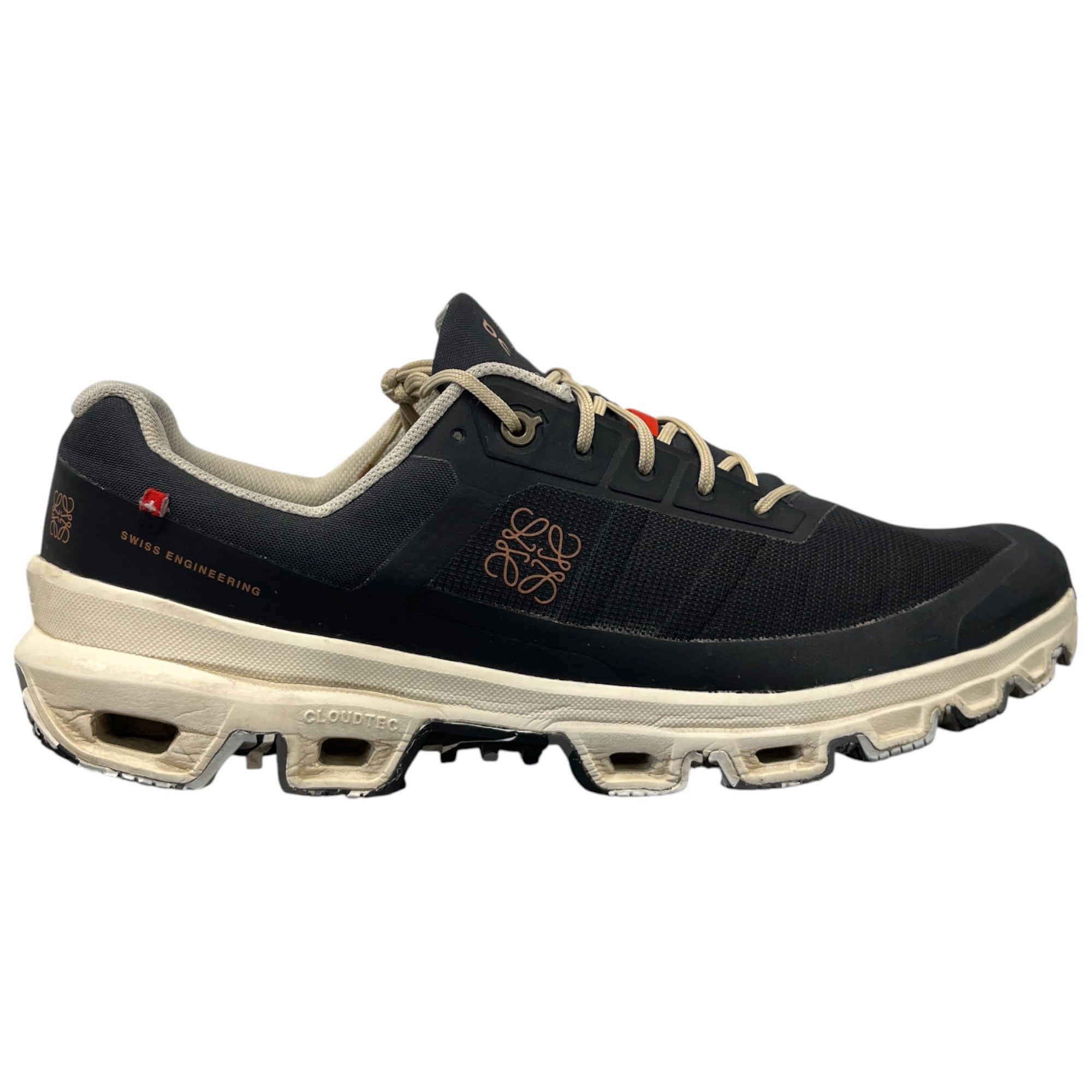 Men's X On-Running Cloud-Venture Low Trainers Charcoal Size EU 45 / UK 11