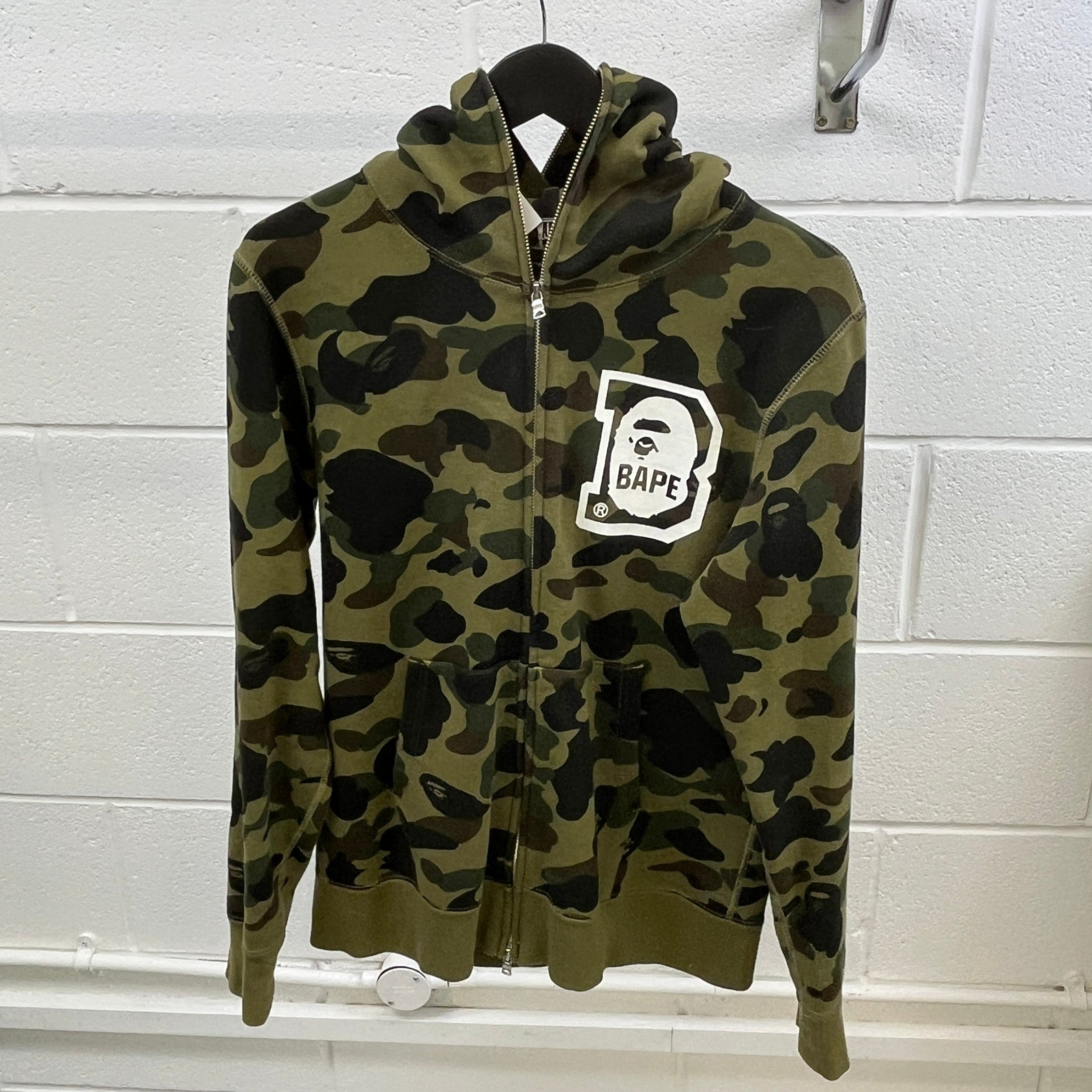Men's 1St Camo Hoodie Khaki Size M