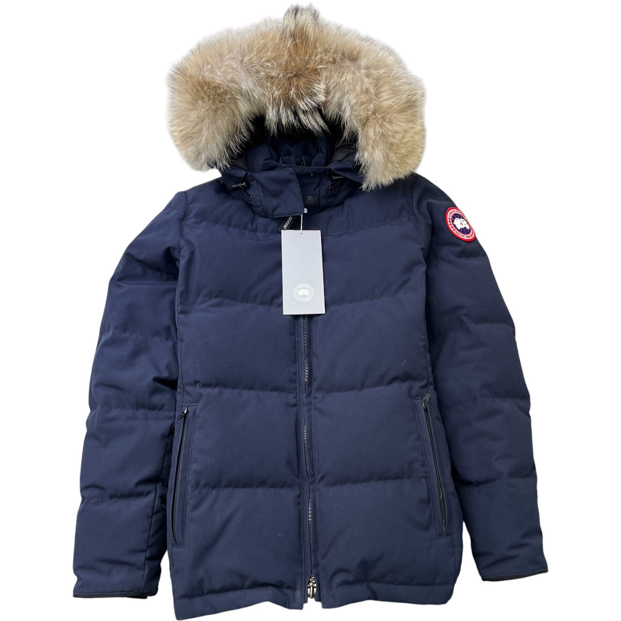 Women's Chelsea Parka Down Jacket Navy Size M