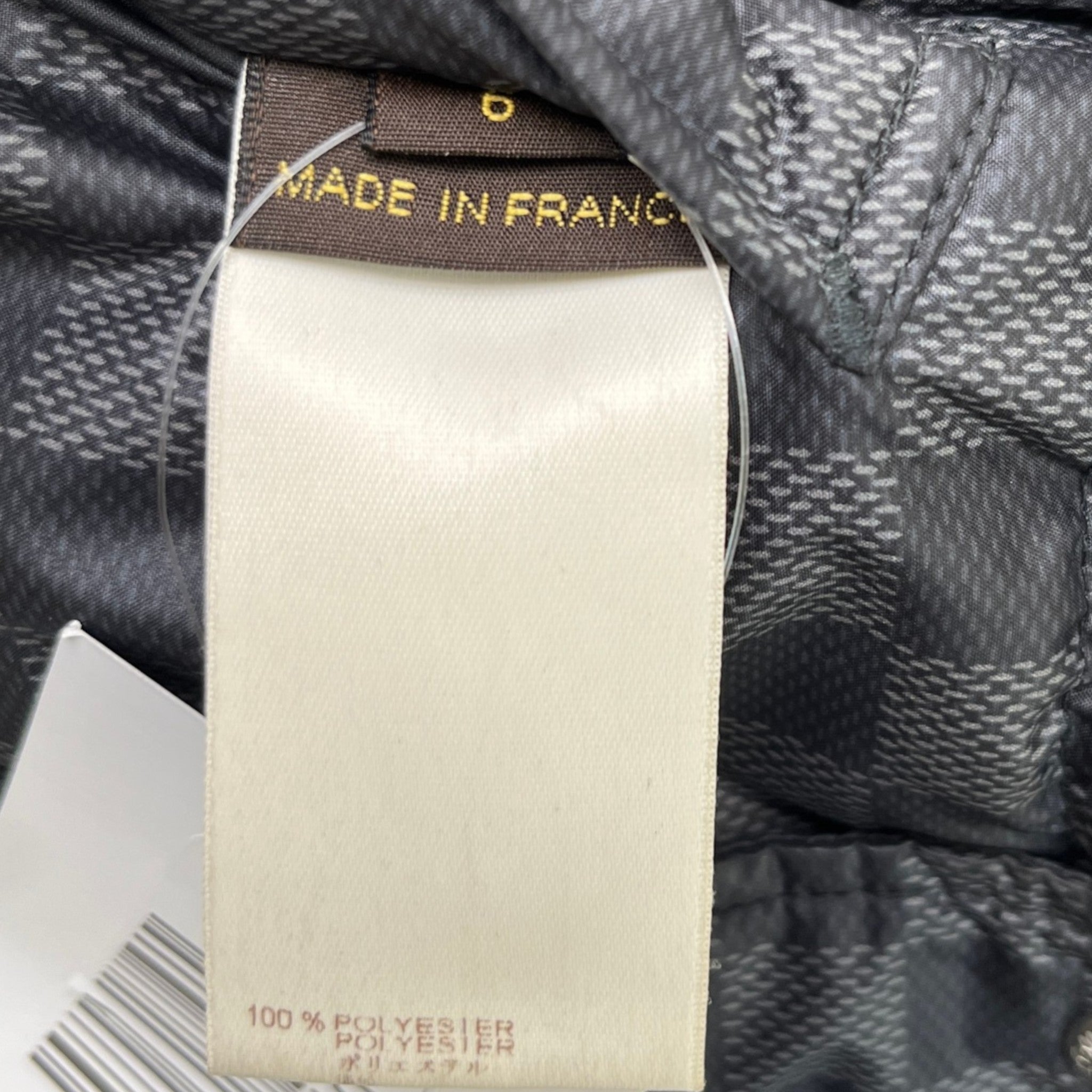 Men's Damier Graphite Boys Age 6 Reversible Gilet Black Size XXS