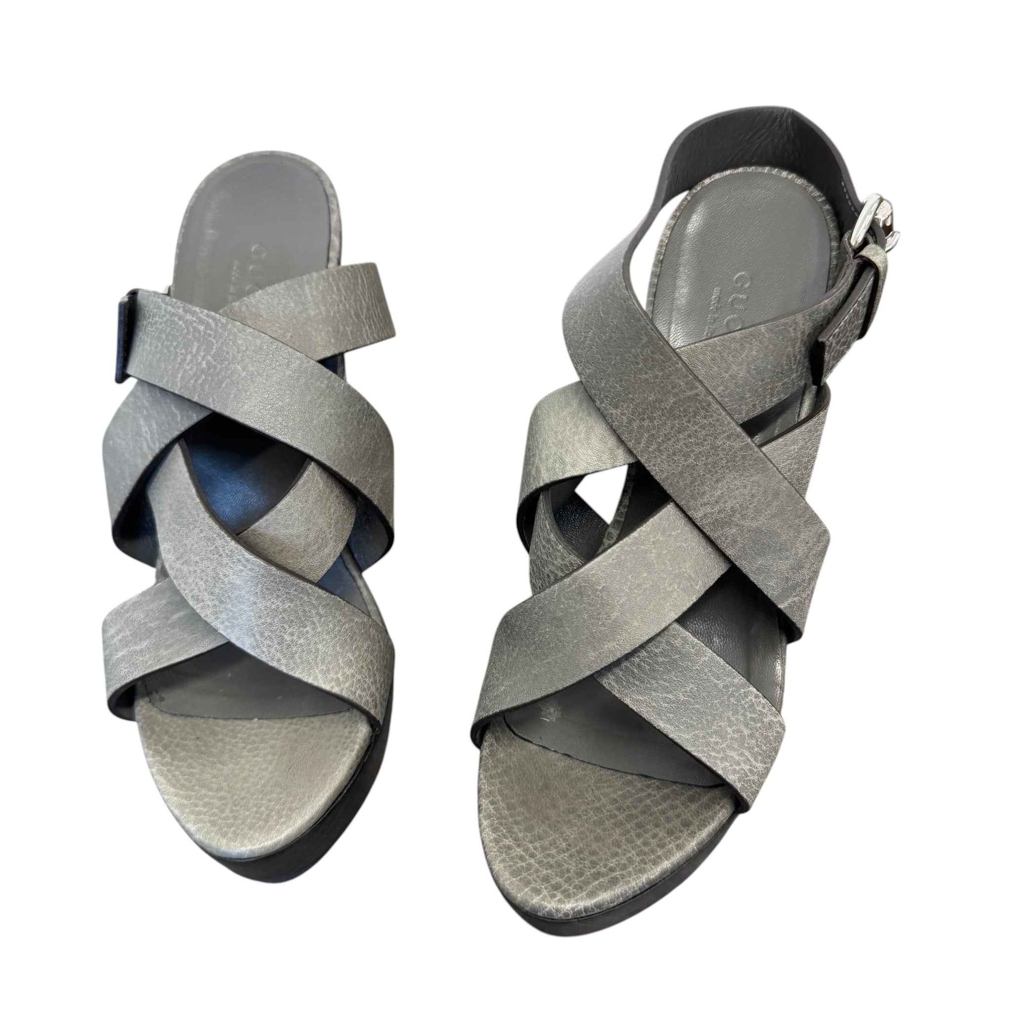 Women's Libeccio Platform Heels Grey Size EU 36 / UK 3