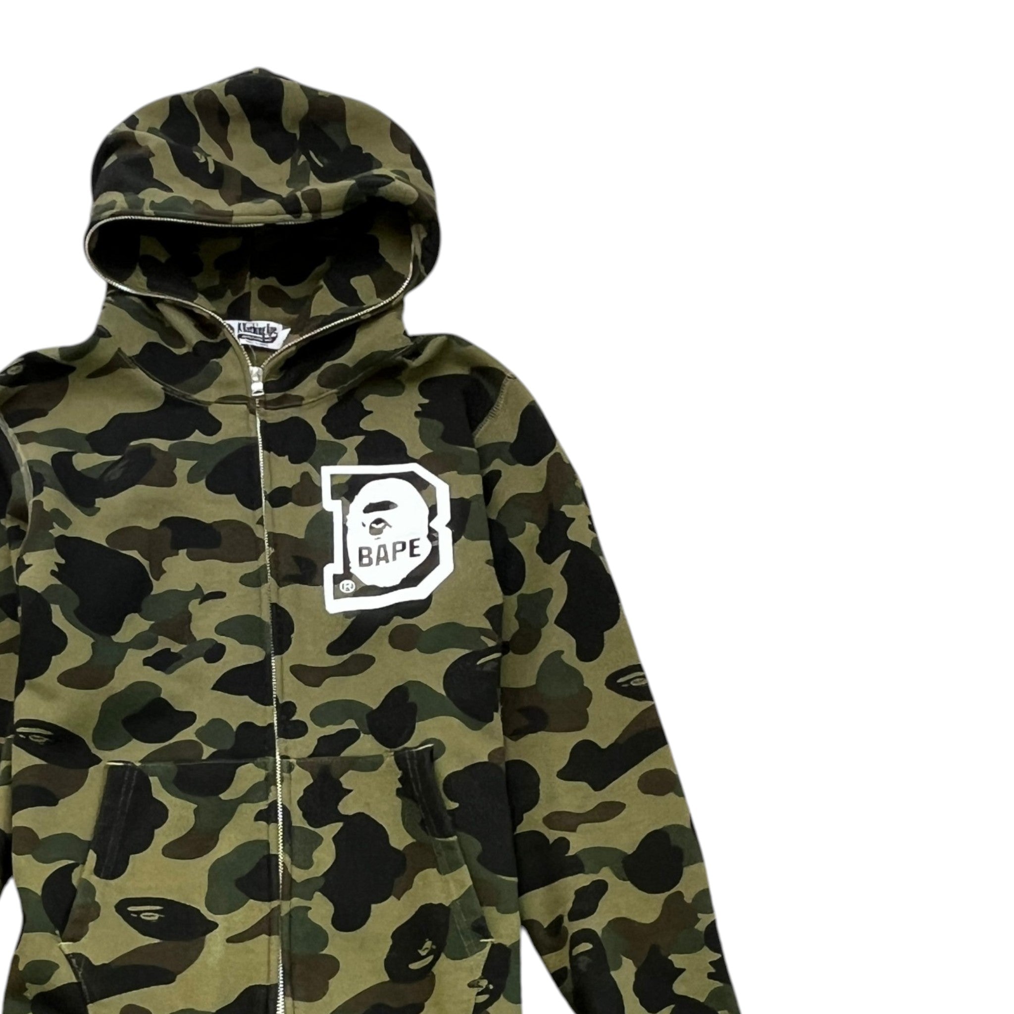 Men's 1St Camo Hoodie Khaki Size M