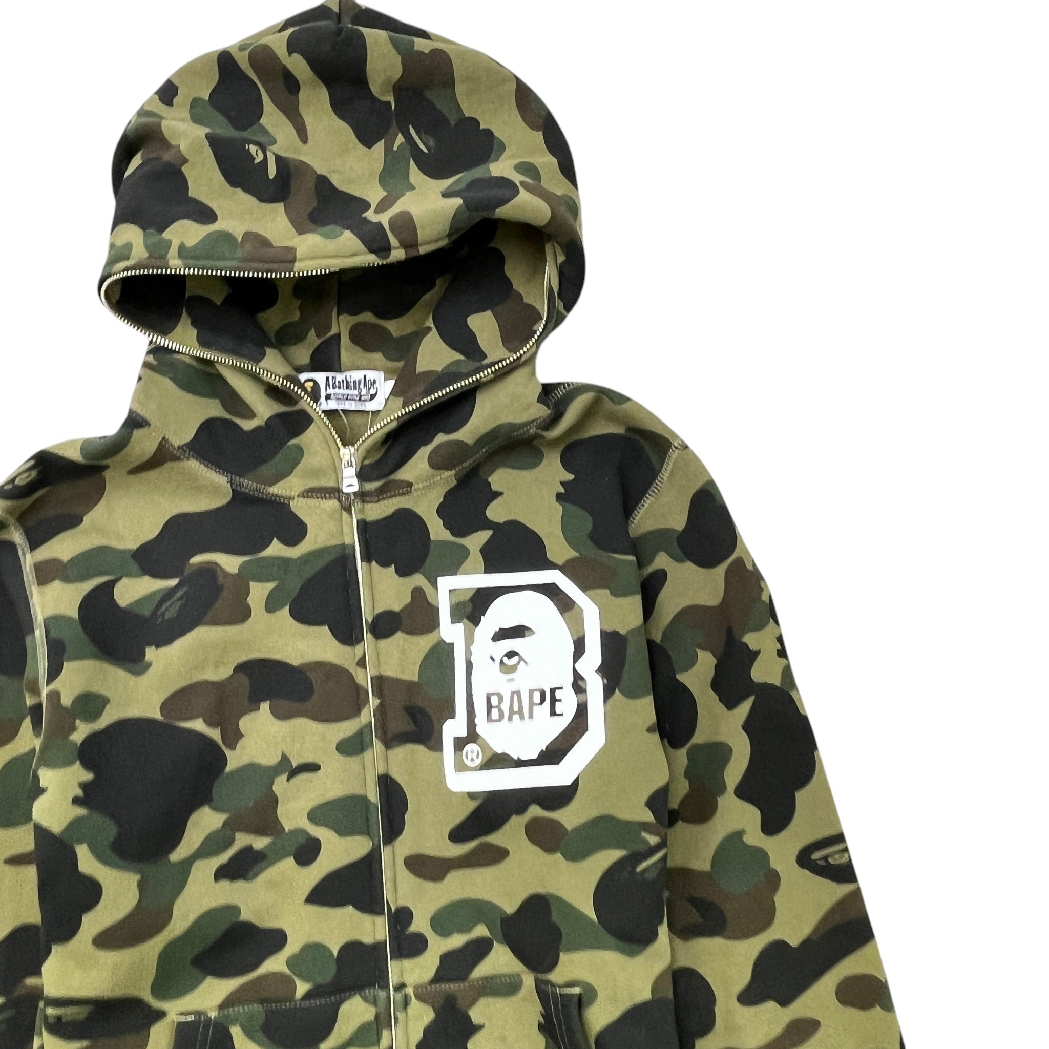 Men's 1St Camo Hoodie Khaki Size M