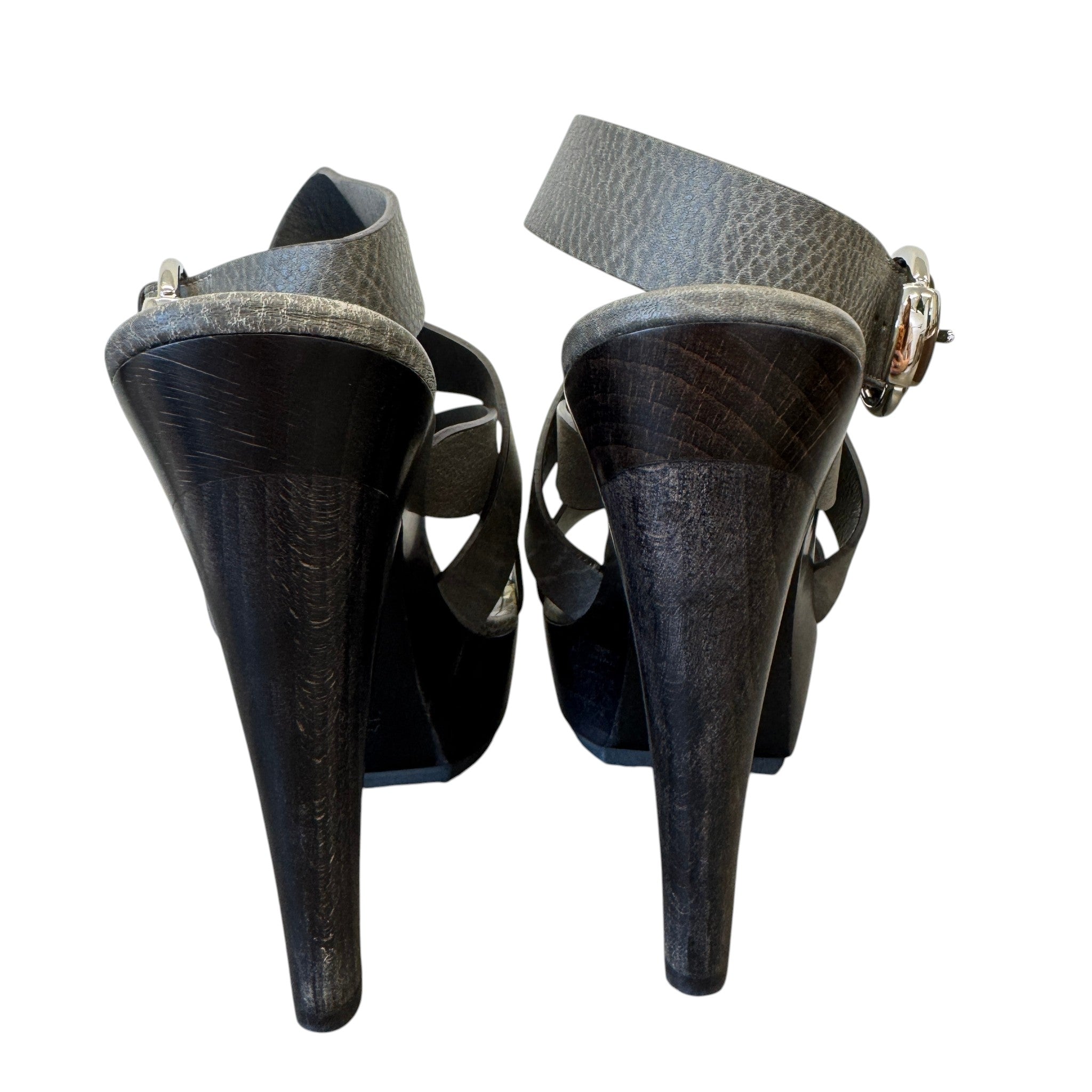 Women's Libeccio Platform Heels Grey Size EU 36 / UK 3