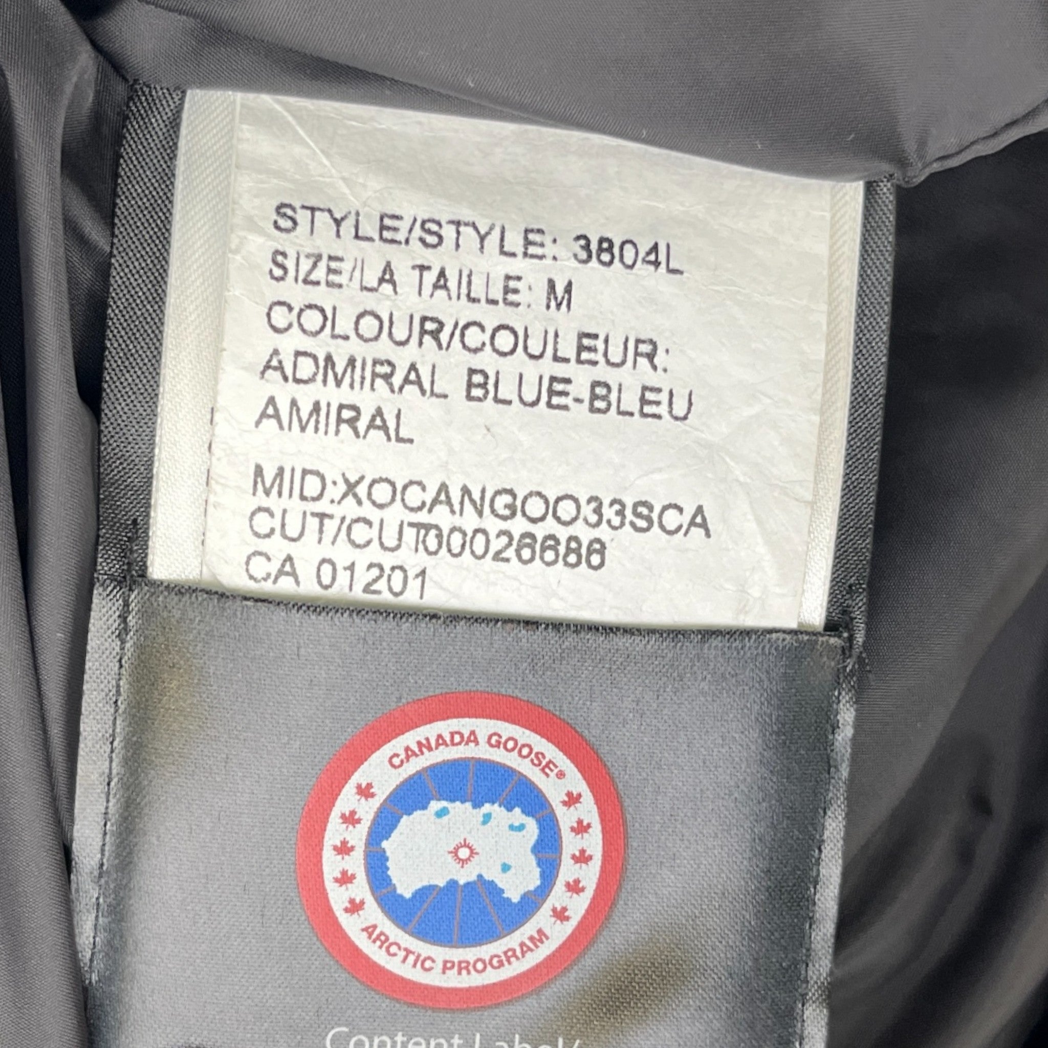 Women's Chelsea Parka Down Jacket Navy Size M