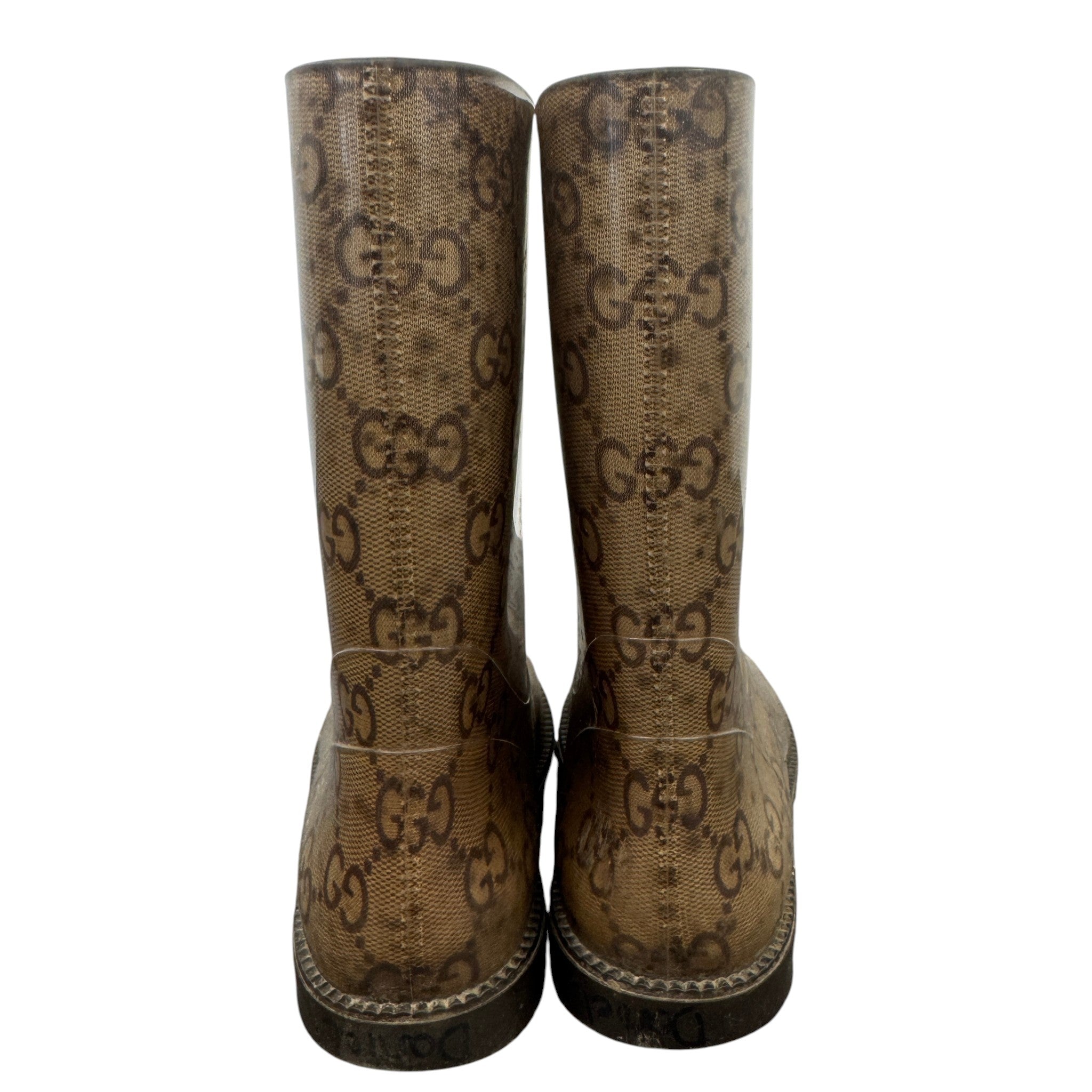 Women's Gg Supreme Kids Size 25 Wellies Beige Size EU 34 / UK 1