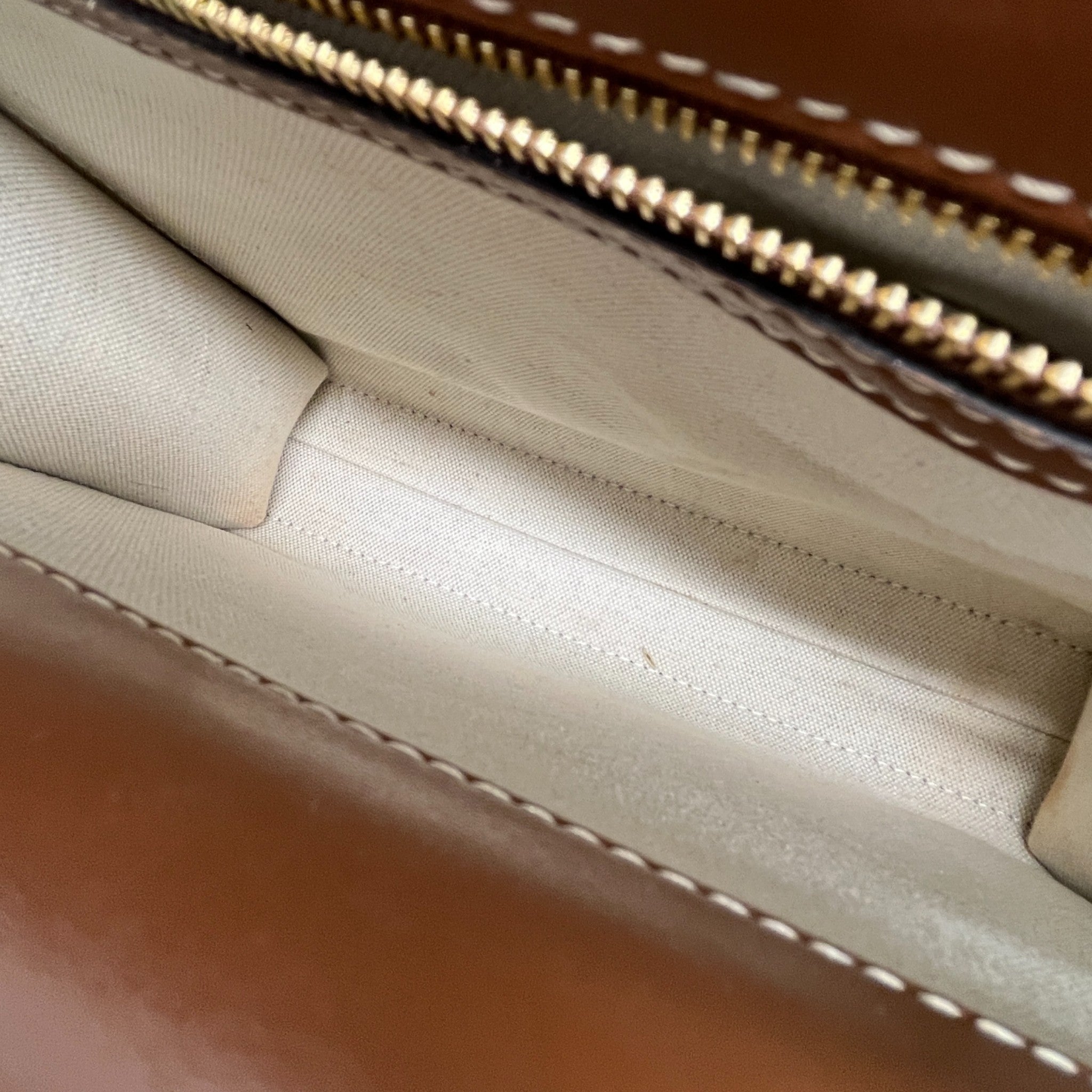 Women's Horseferry Motif Mini Pocket Bag Beige