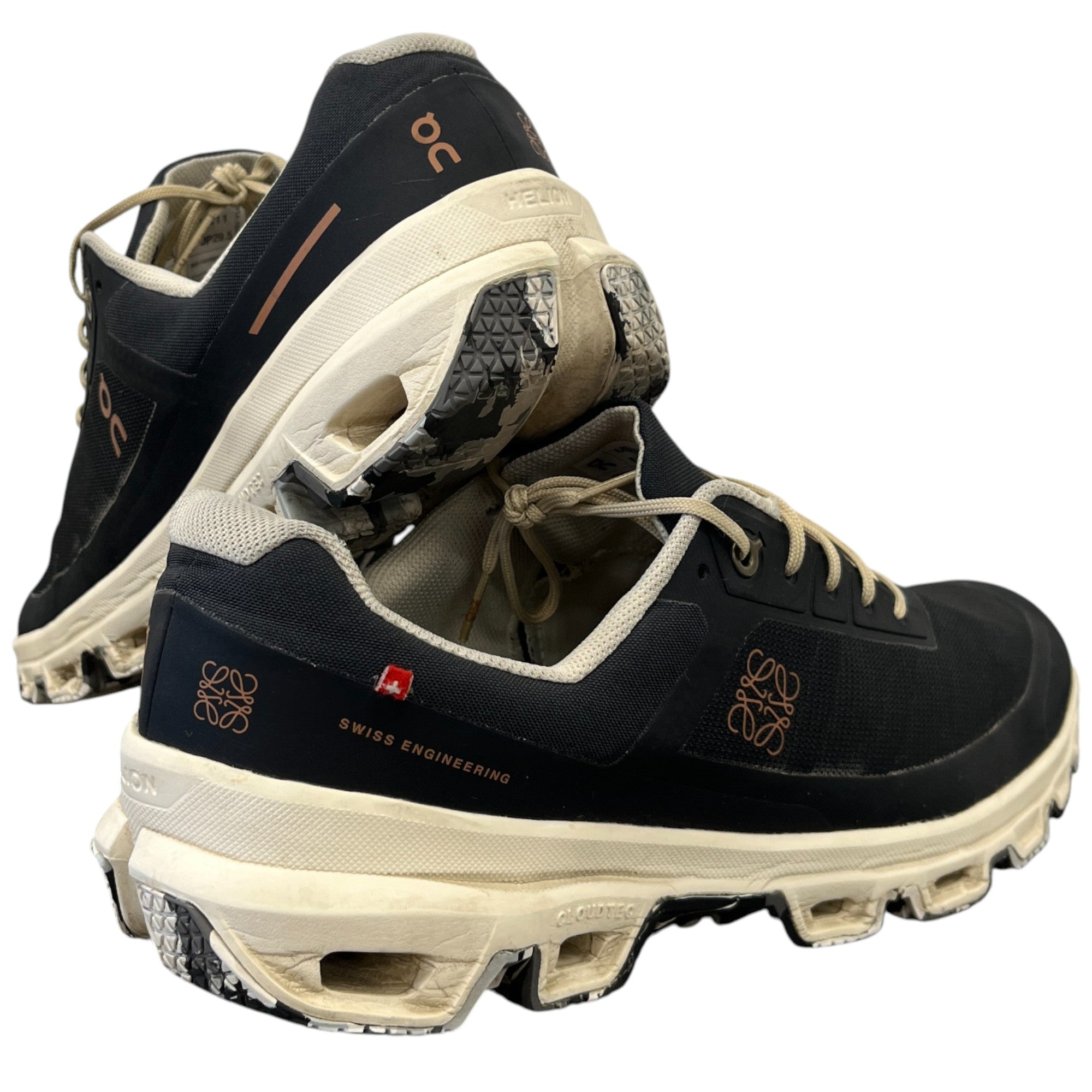 Men's X On-Running Cloud-Venture Low Trainers Charcoal Size EU 45 / UK 11