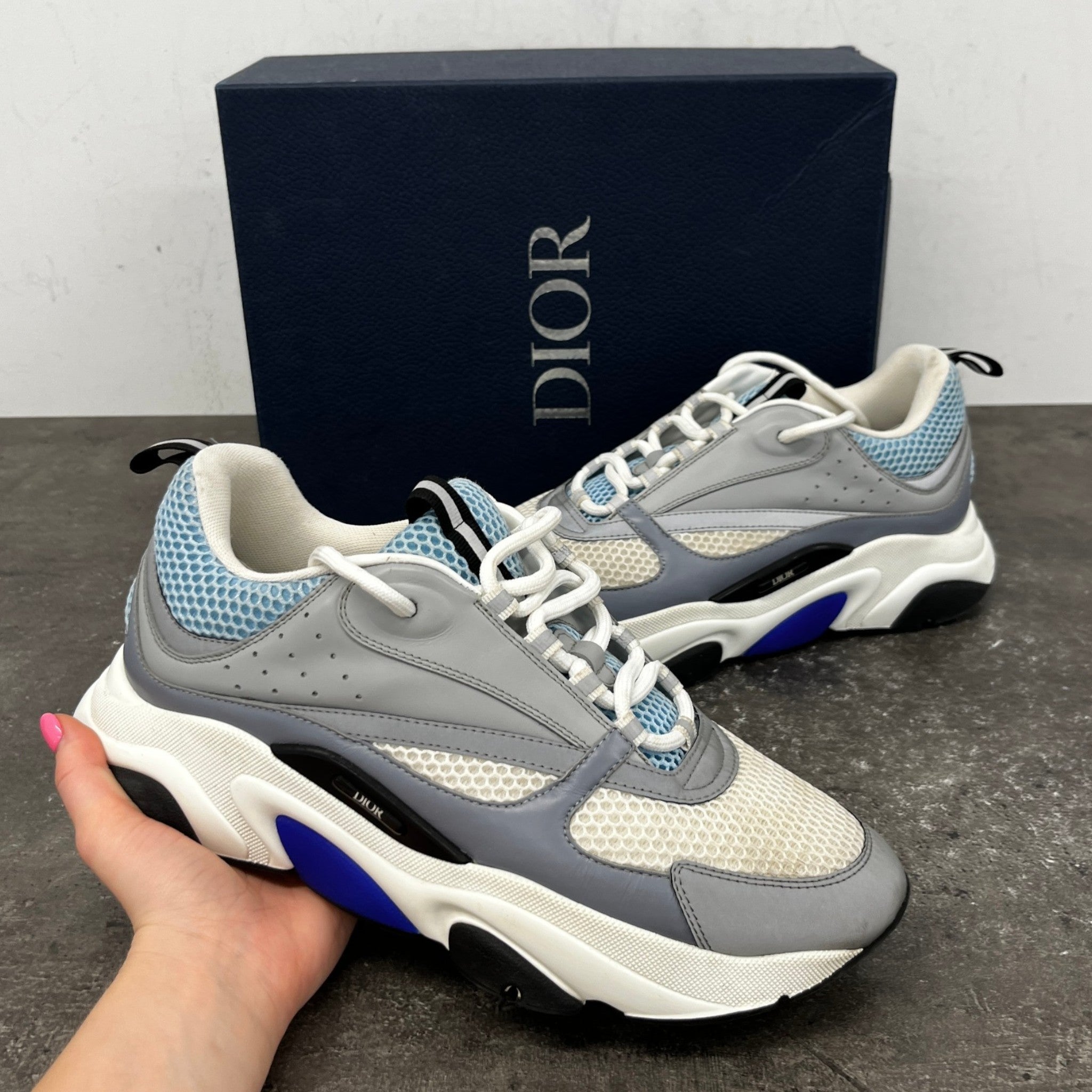 Men's B22 Low Trainers Grey Size EU 43 / UK 9