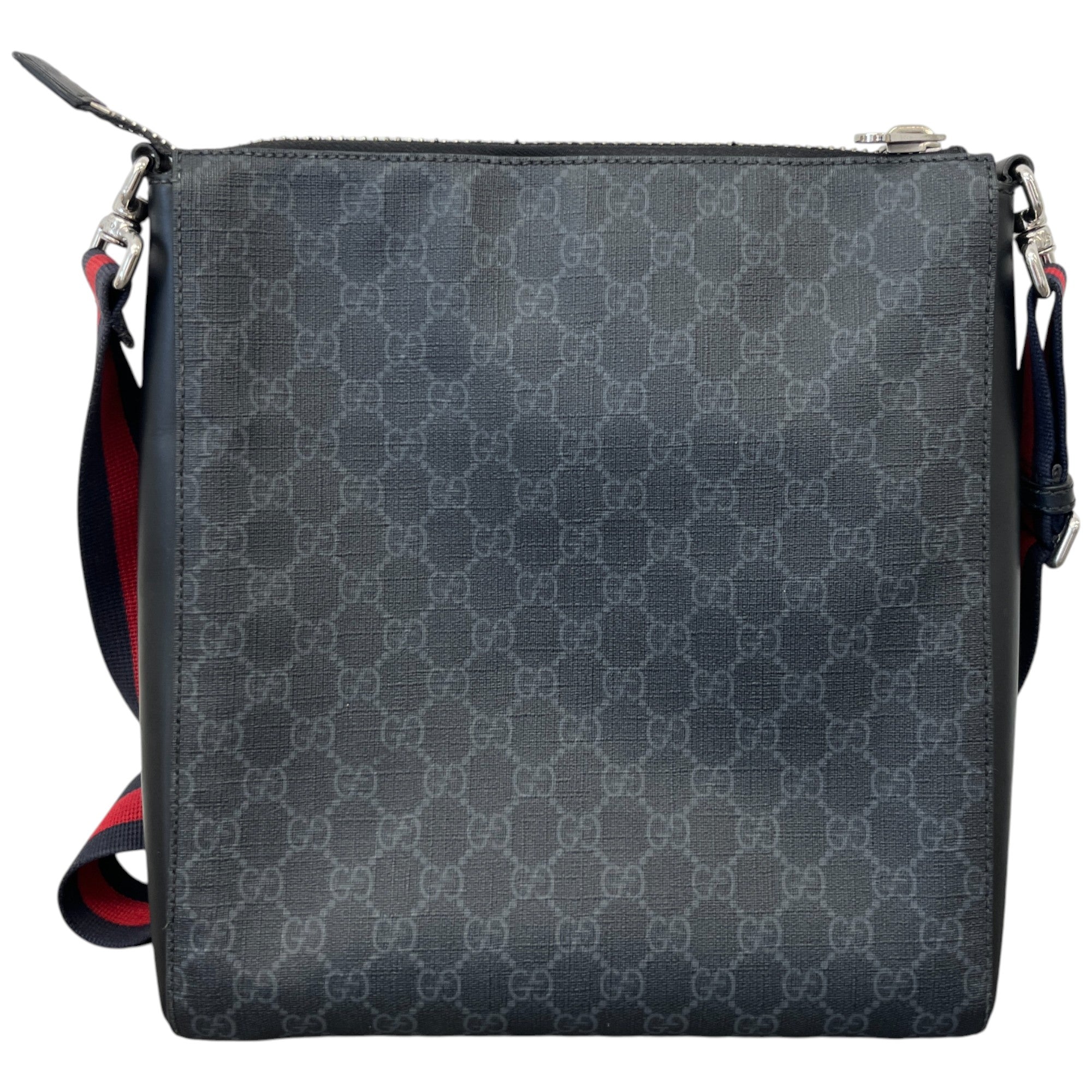 Men's Gg Supreme Messenger Messenger Bag Black
