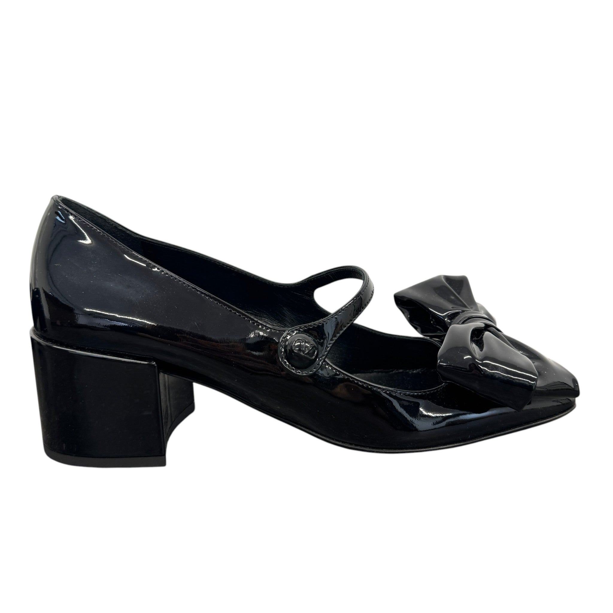 Women's Vlogo Mary Jane Pumps Mules Black Size EU 38 / UK 5