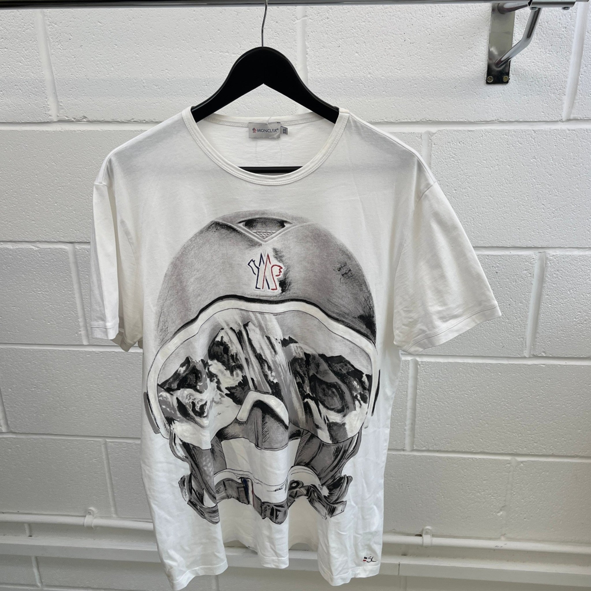 Men's Maglia T-Shirt White Size XXL