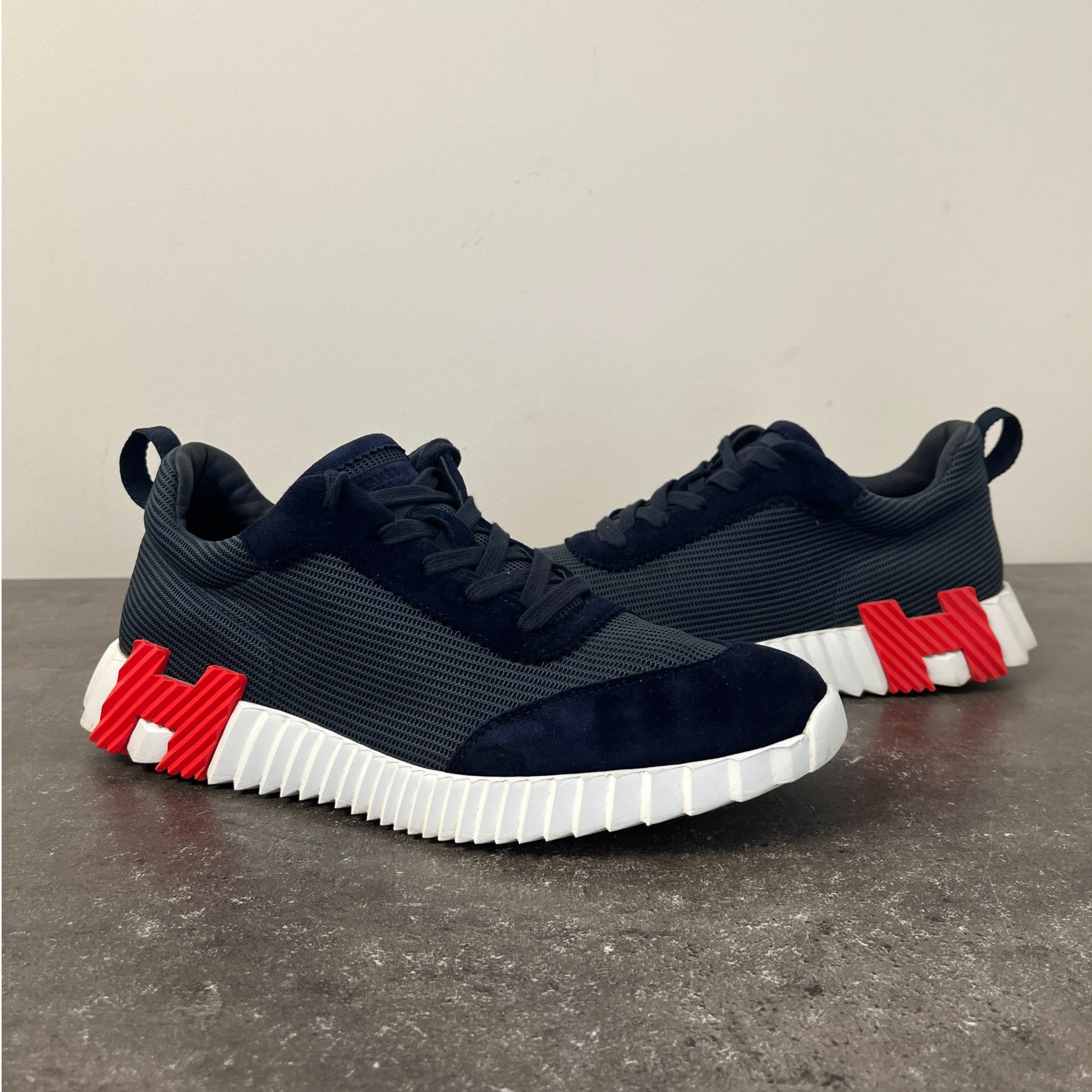 Men's Bouncing Low Trainers Navy Size EU 41 / UK 7