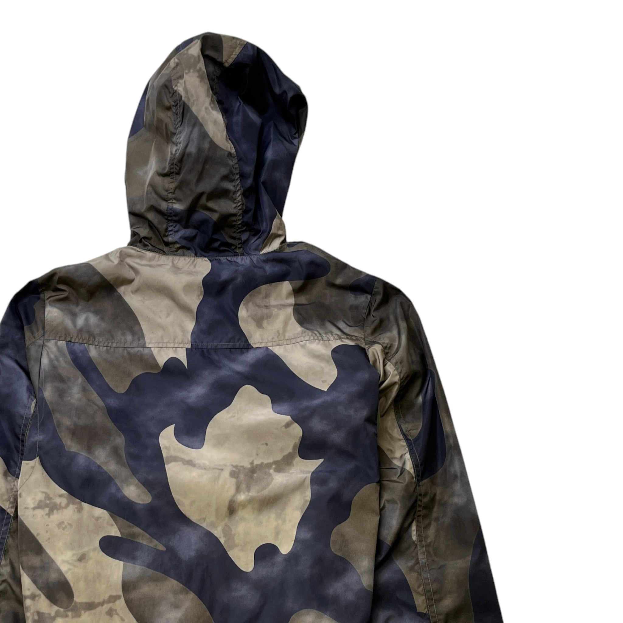 Men's Nath Camouflage Junior Windbreaker Khaki Size Age 14