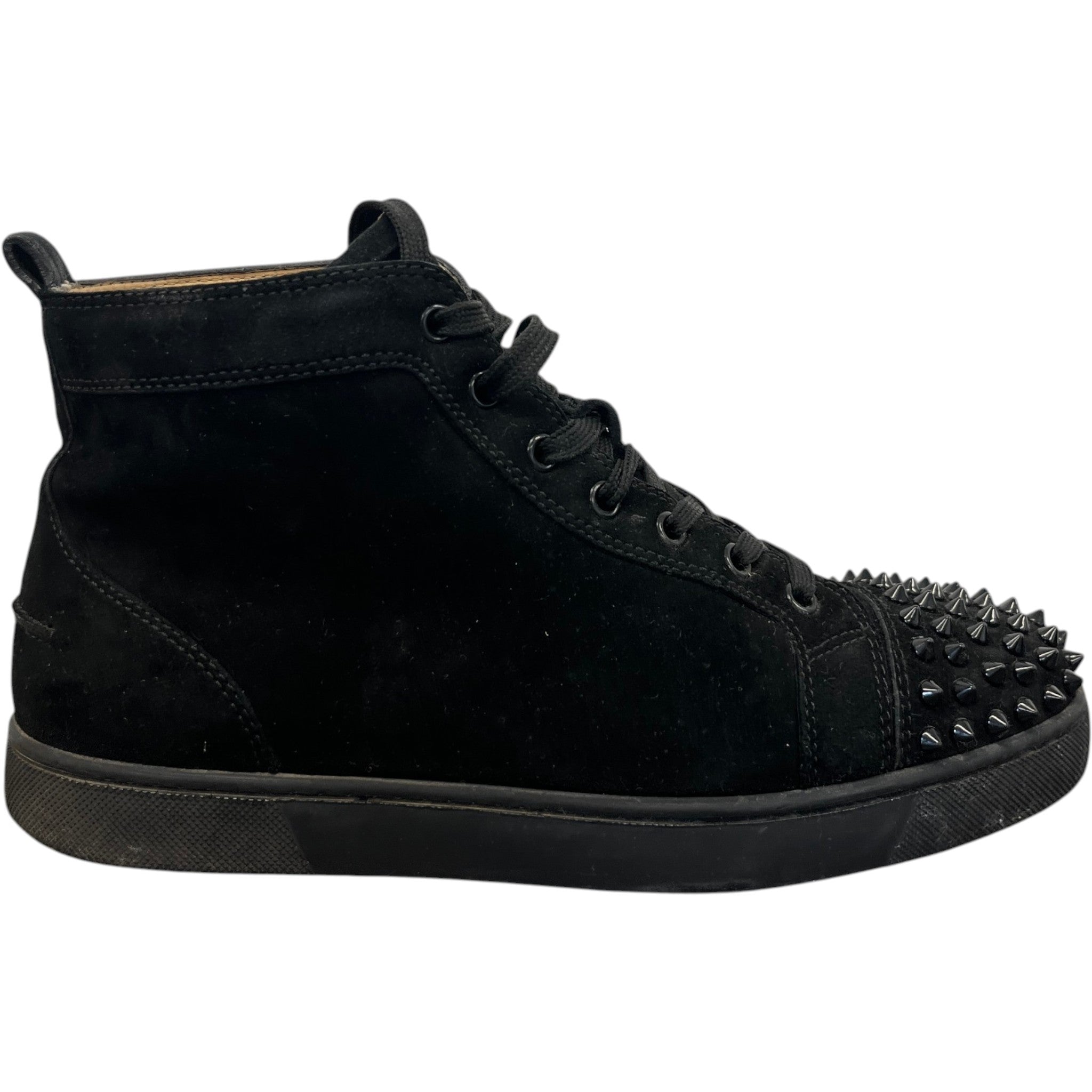 Men's Lou Spikes High Trainers Black Size EU 39 / UK 5