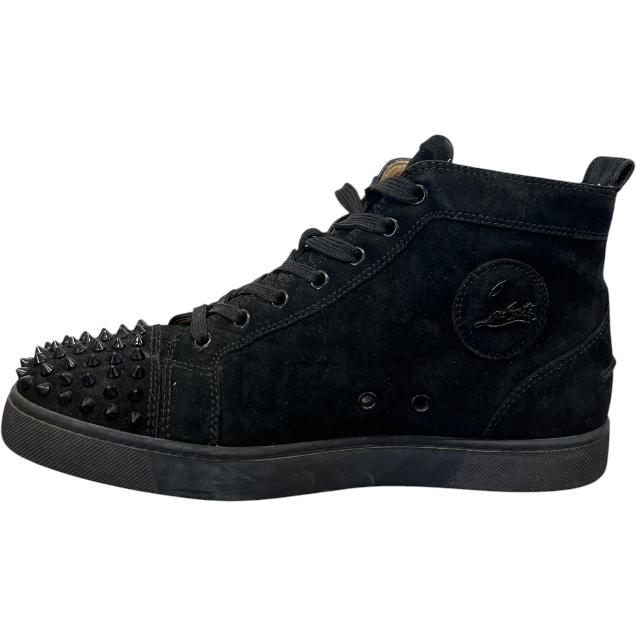 Men's Lou Spikes High Trainers Black Size EU 39 / UK 5