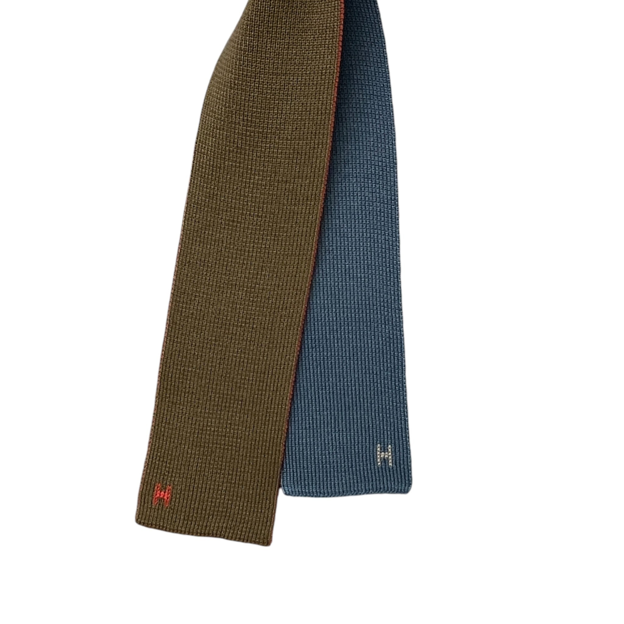 Men's 4-Way Reversible Knit Tie Grey