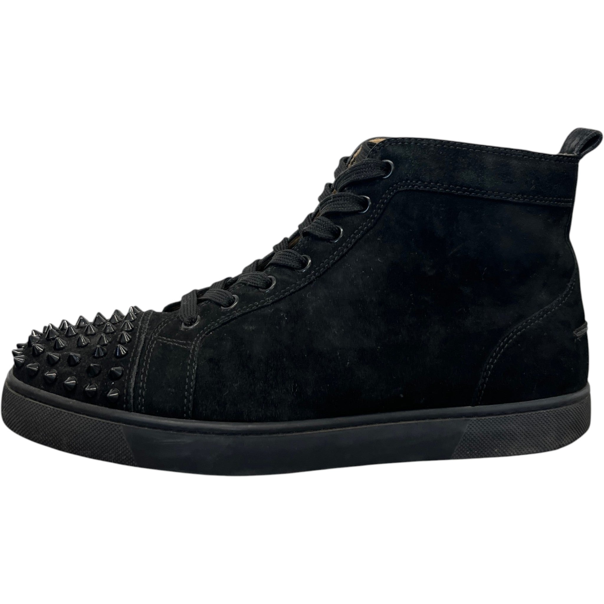 Men's Lou Spikes High Trainers Black Size EU 39 / UK 5