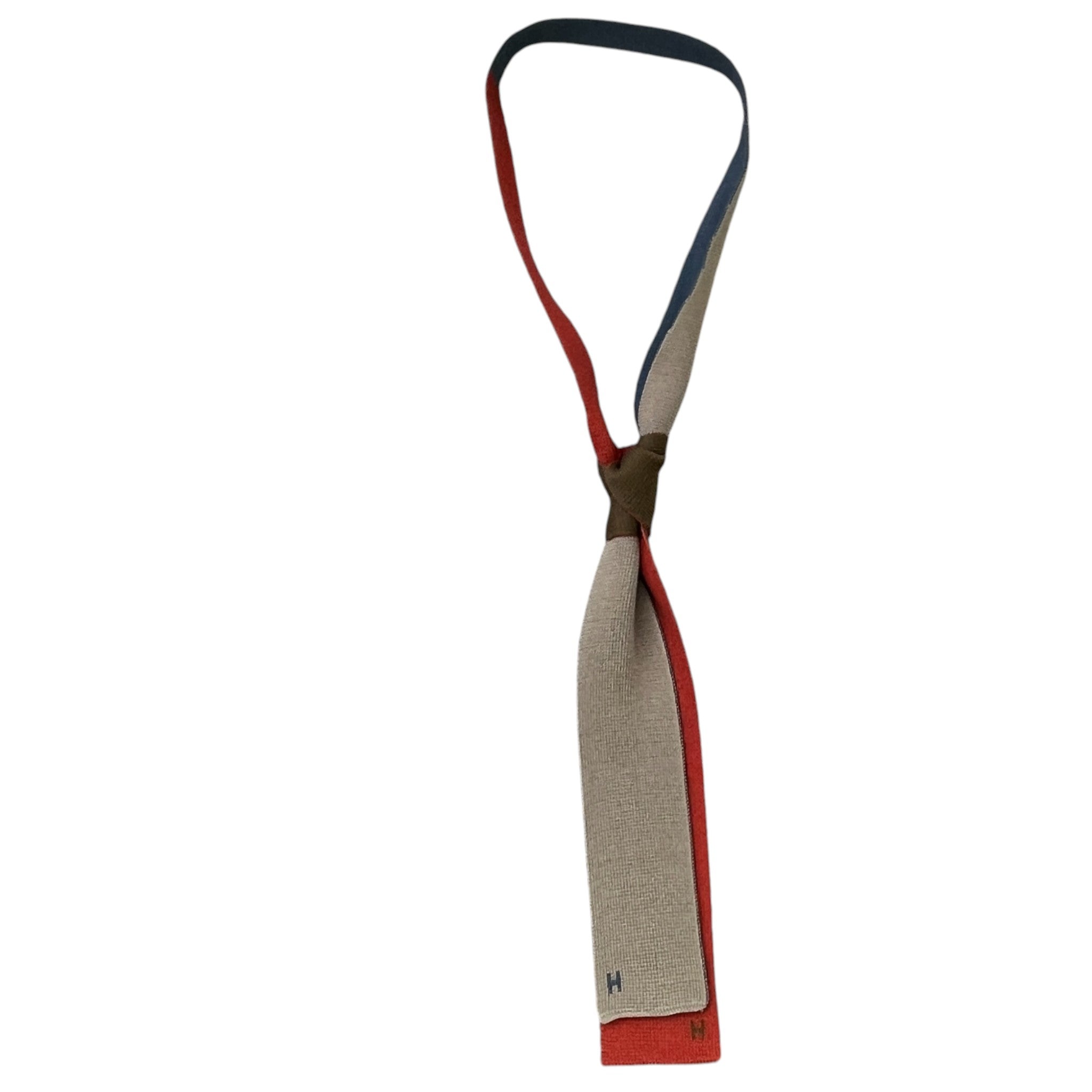 Men's 4-Way Reversible Knit Tie Grey