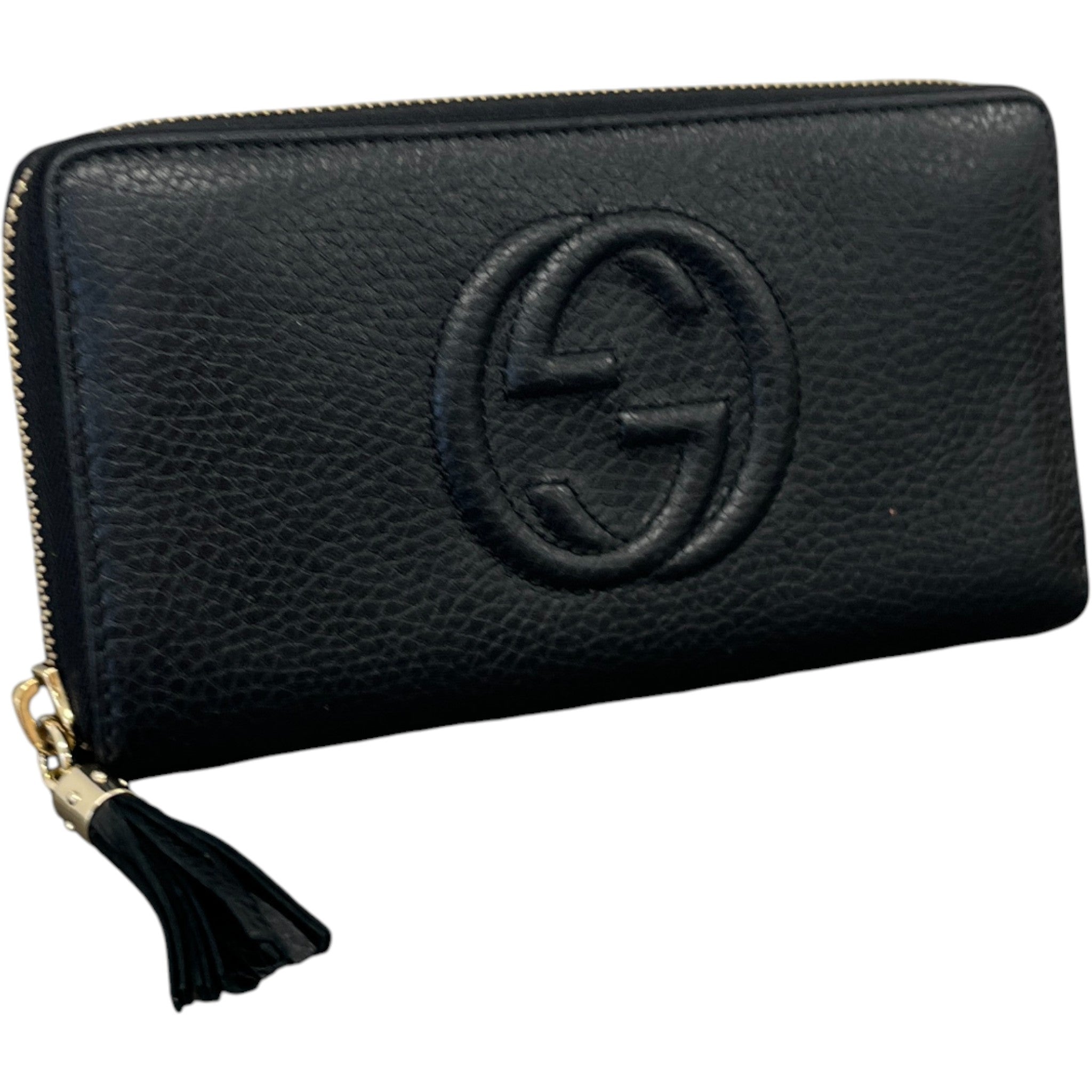 Women's Soho Zip Around Wallet Black