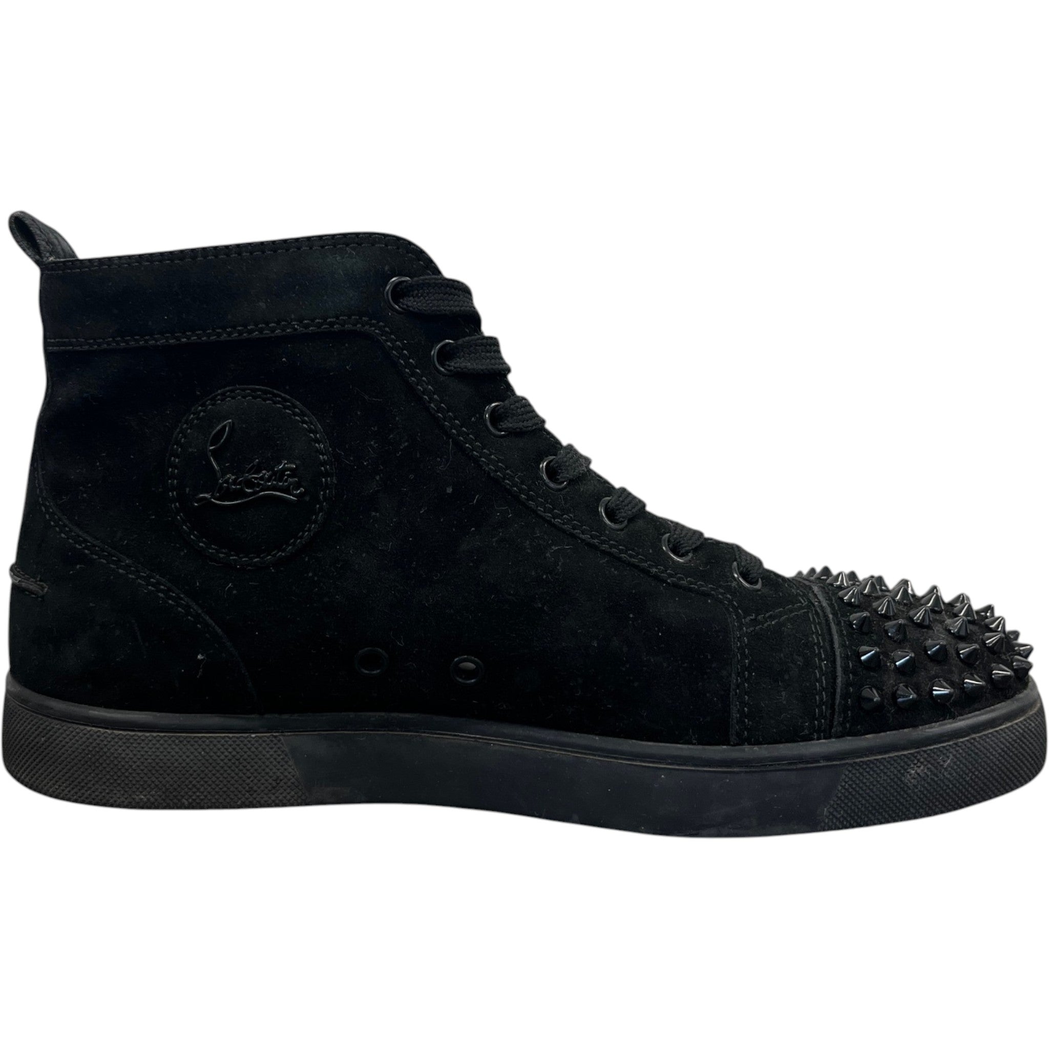 Men's Lou Spikes High Trainers Black Size EU 39 / UK 5