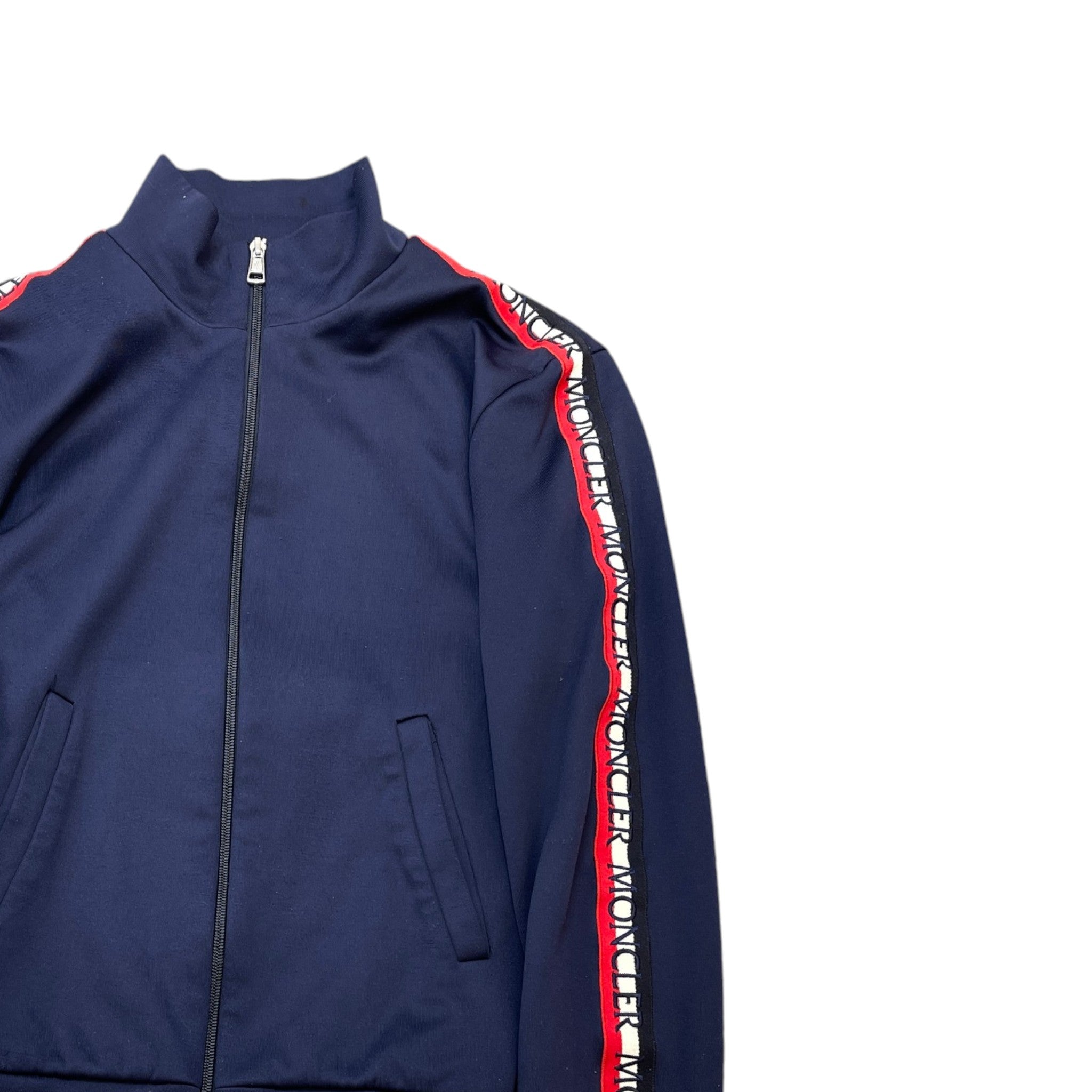 Men's Maglia Cardigan Hoodie Navy Size M