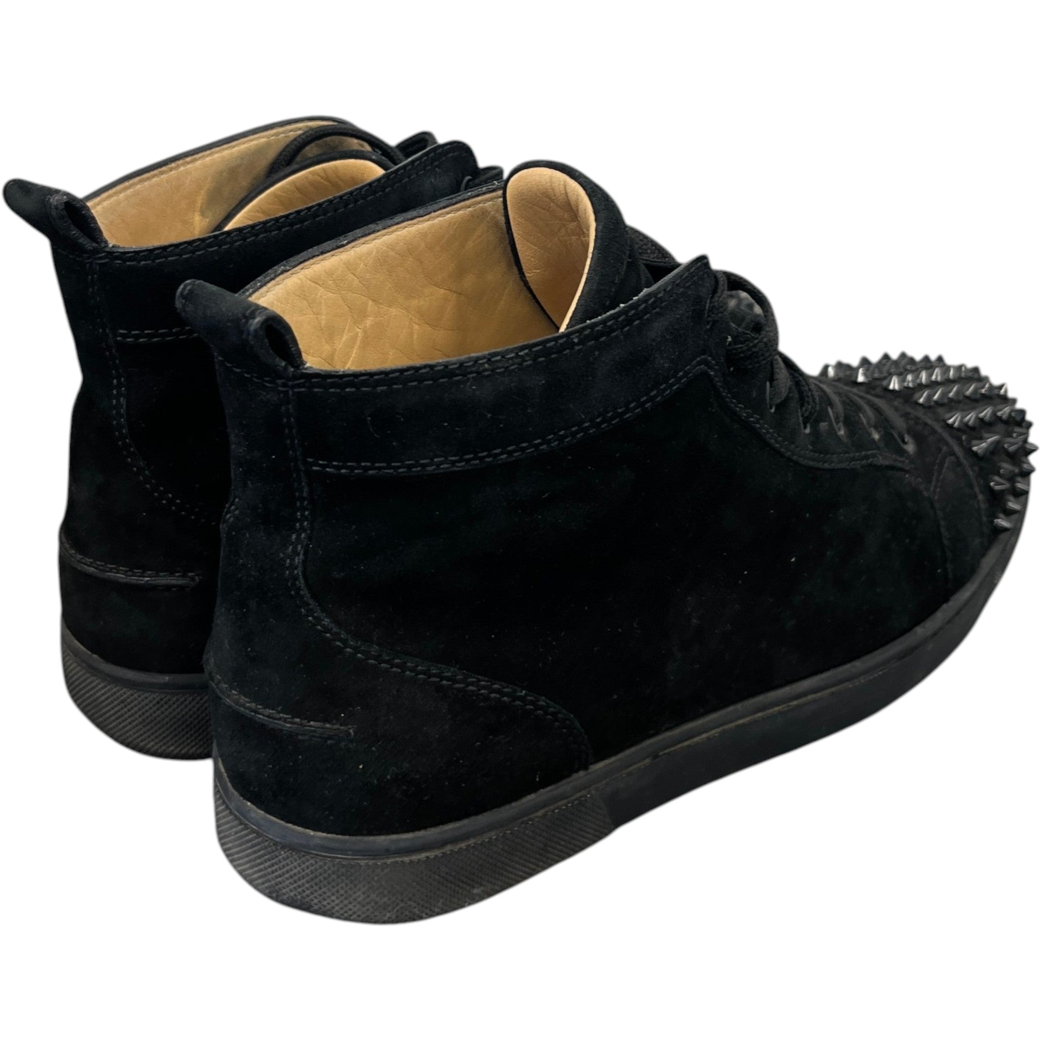 Men's Lou Spikes High Trainers Black Size EU 39 / UK 5
