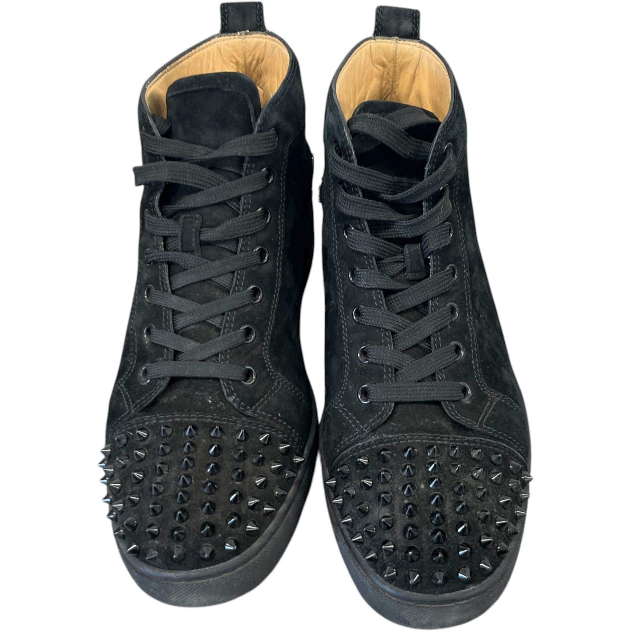 Men's Lou Spikes High Trainers Black Size EU 39 / UK 5