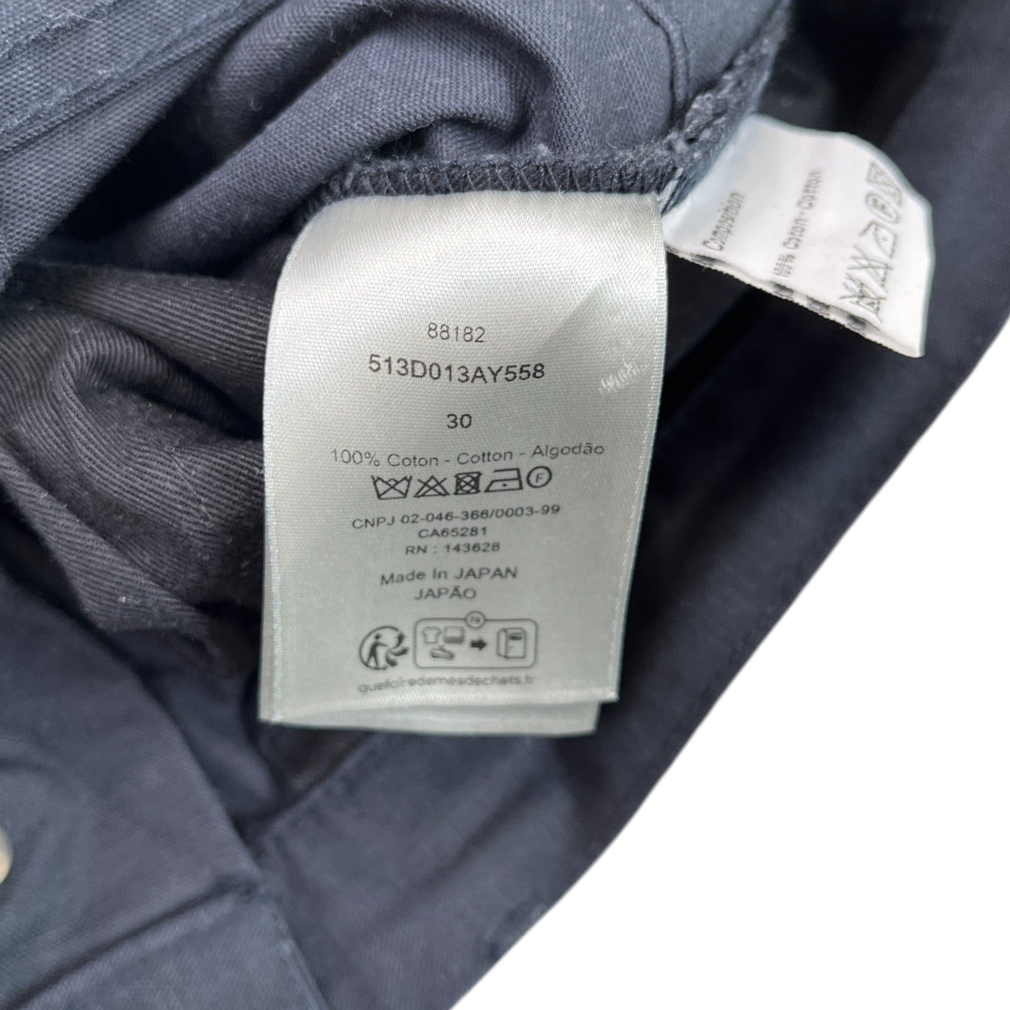 Men's X Lewis Hamilton Wide Leg Jeans Navy Size Waist 30"