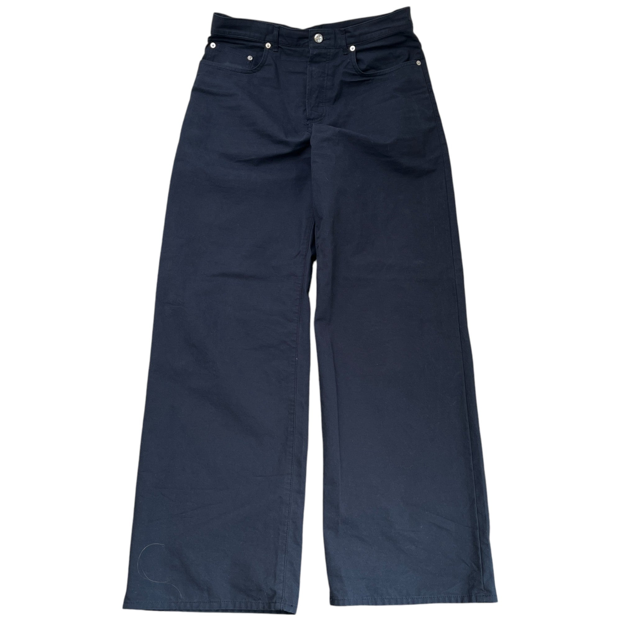 Men's X Lewis Hamilton Wide Leg Jeans Navy Size Waist 30"