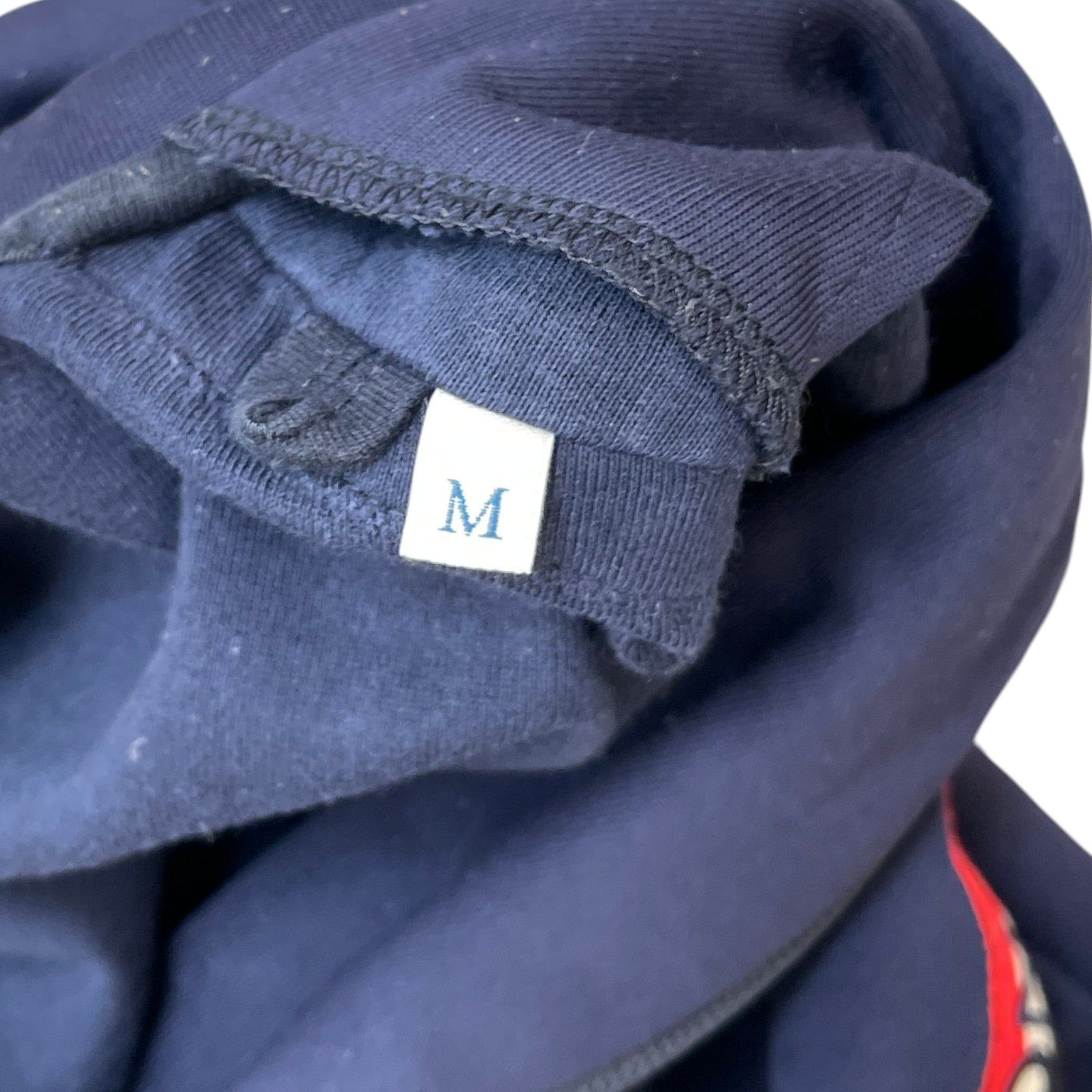 Men's Maglia Cardigan Hoodie Navy Size M