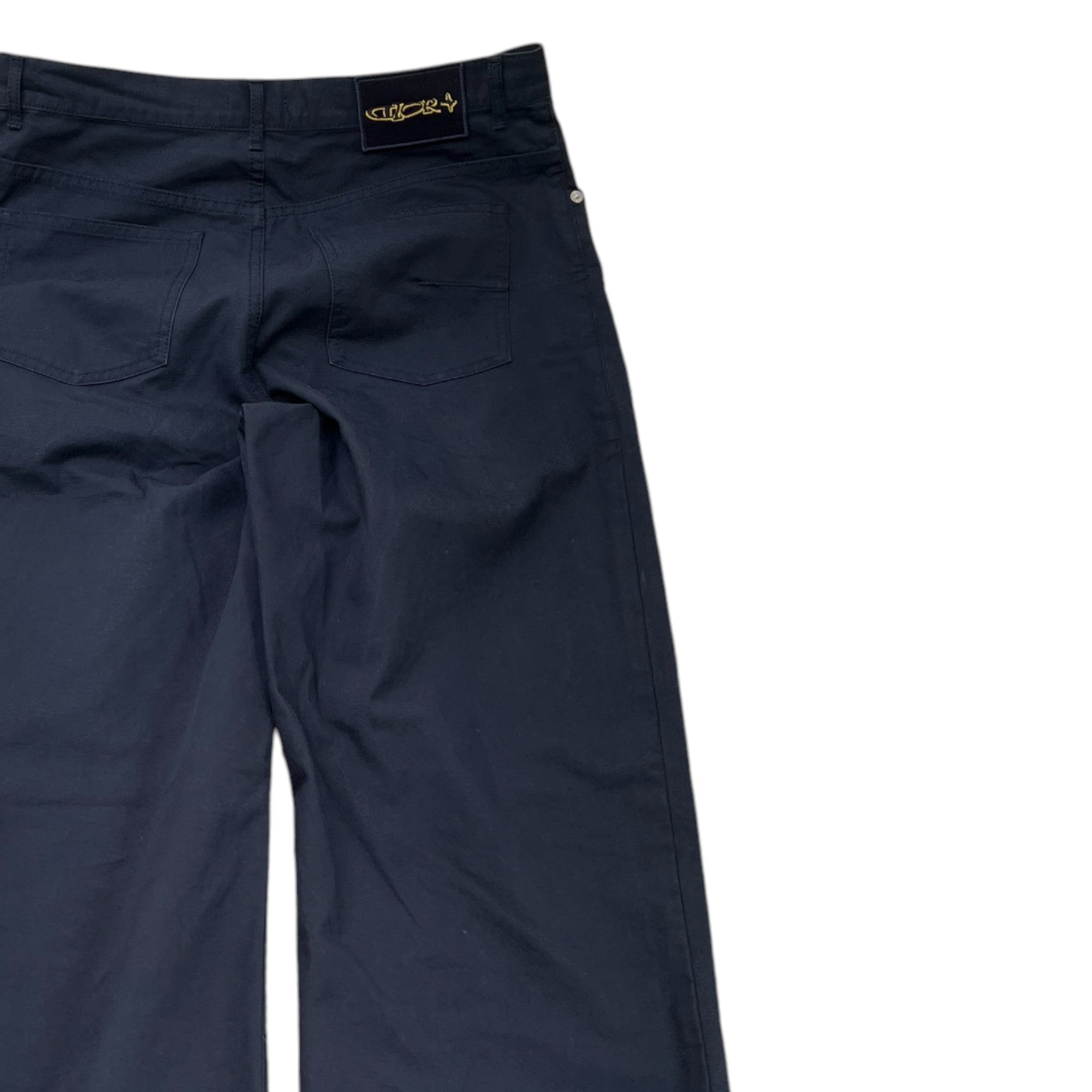 Men's X Lewis Hamilton Wide Leg Jeans Navy Size Waist 30"