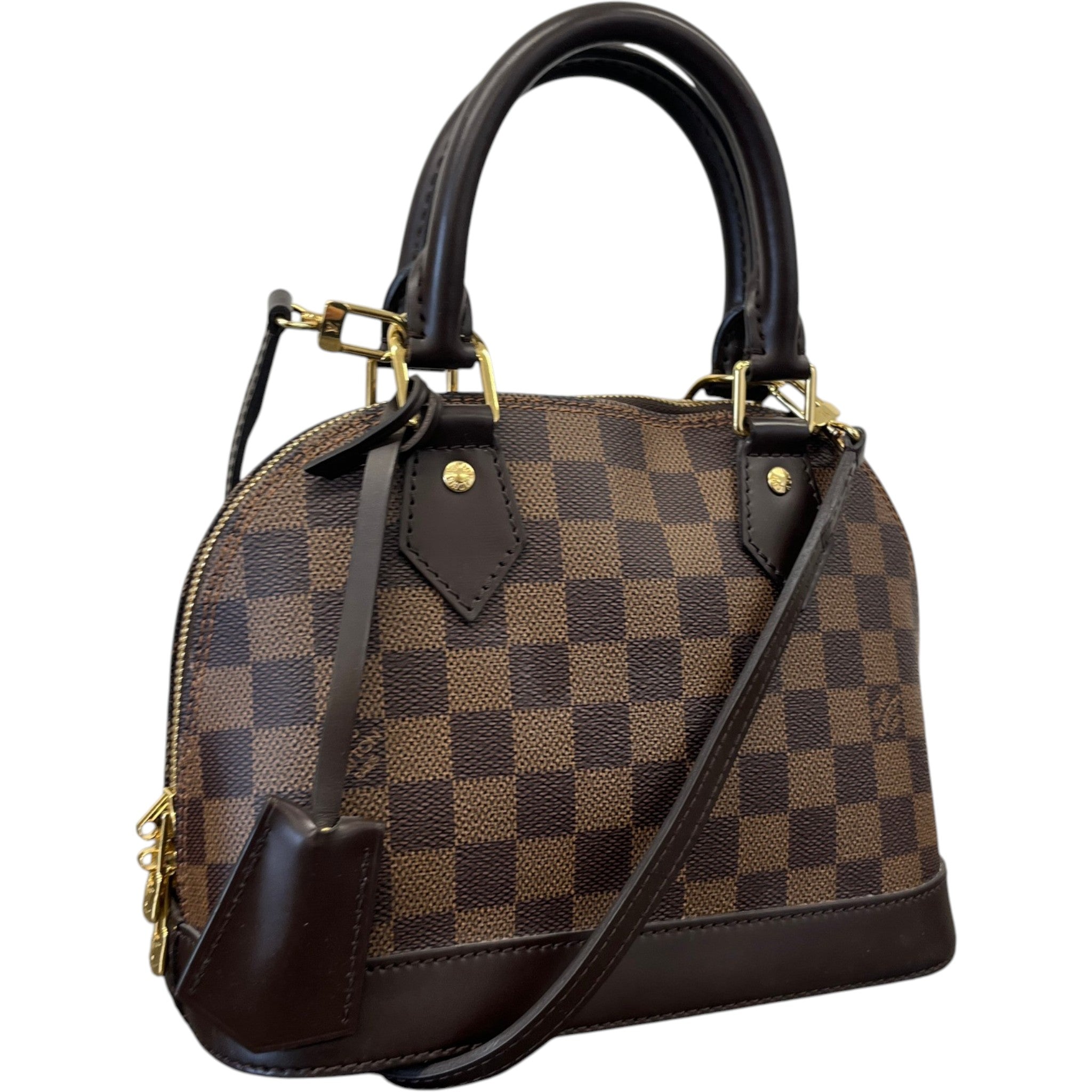 Women's Damier Ebene Alma Bb Bag Brown