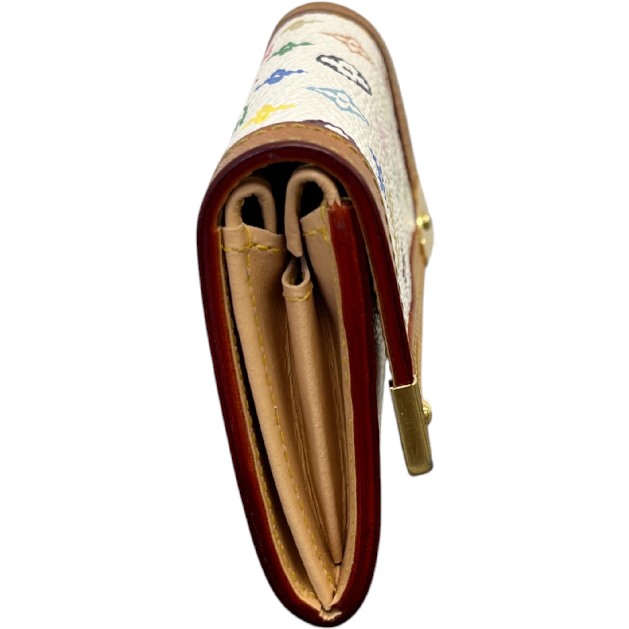 Women's Takashi Murakami Monogram Porte Monnaie Wallet Multi-Coloured