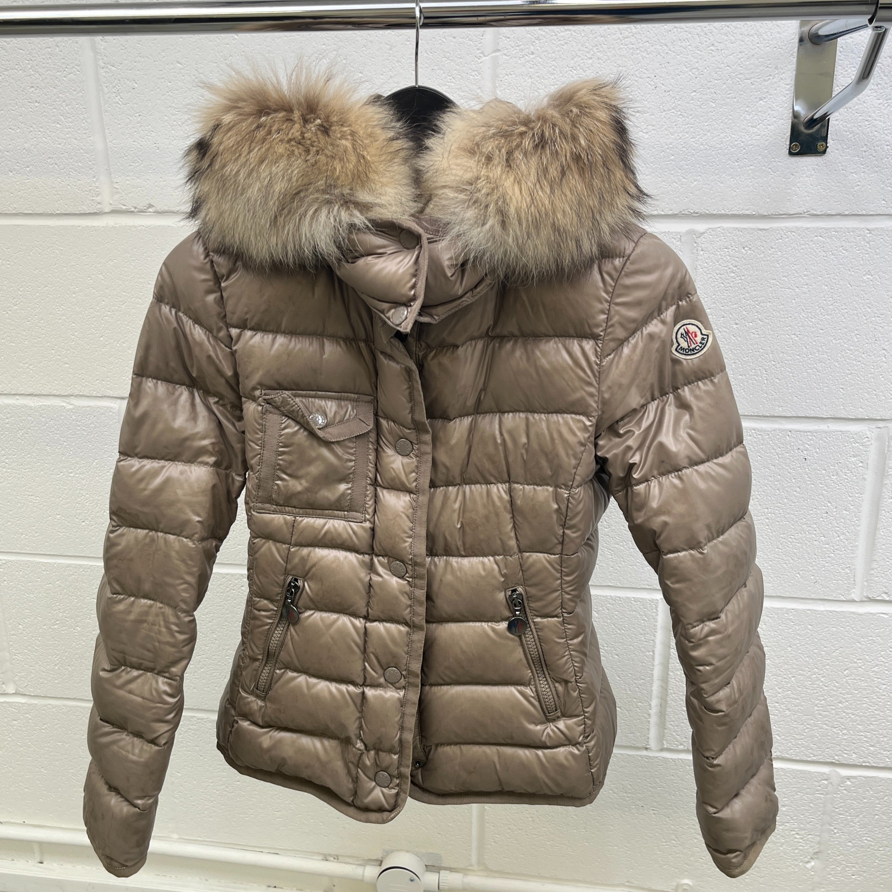 Women's Armoise Down Jacket Gold Size 1 / UK 10