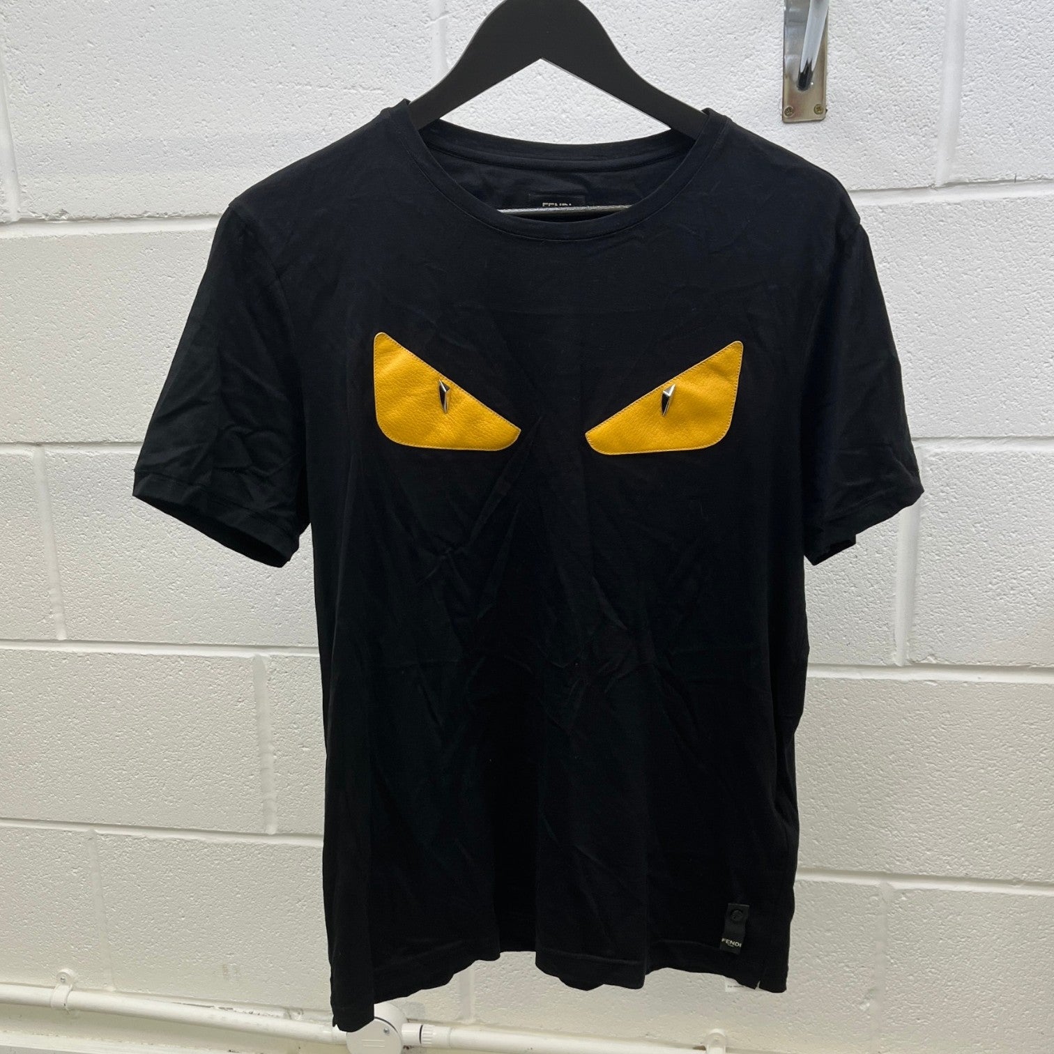 Men's Monster Eye T-Shirt Black Size IT 50 / UK L