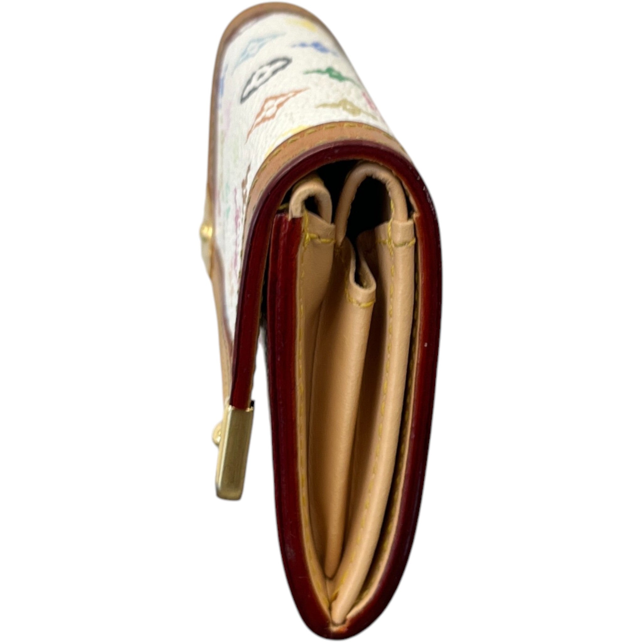 Women's Takashi Murakami Monogram Porte Monnaie Wallet Multi-Coloured