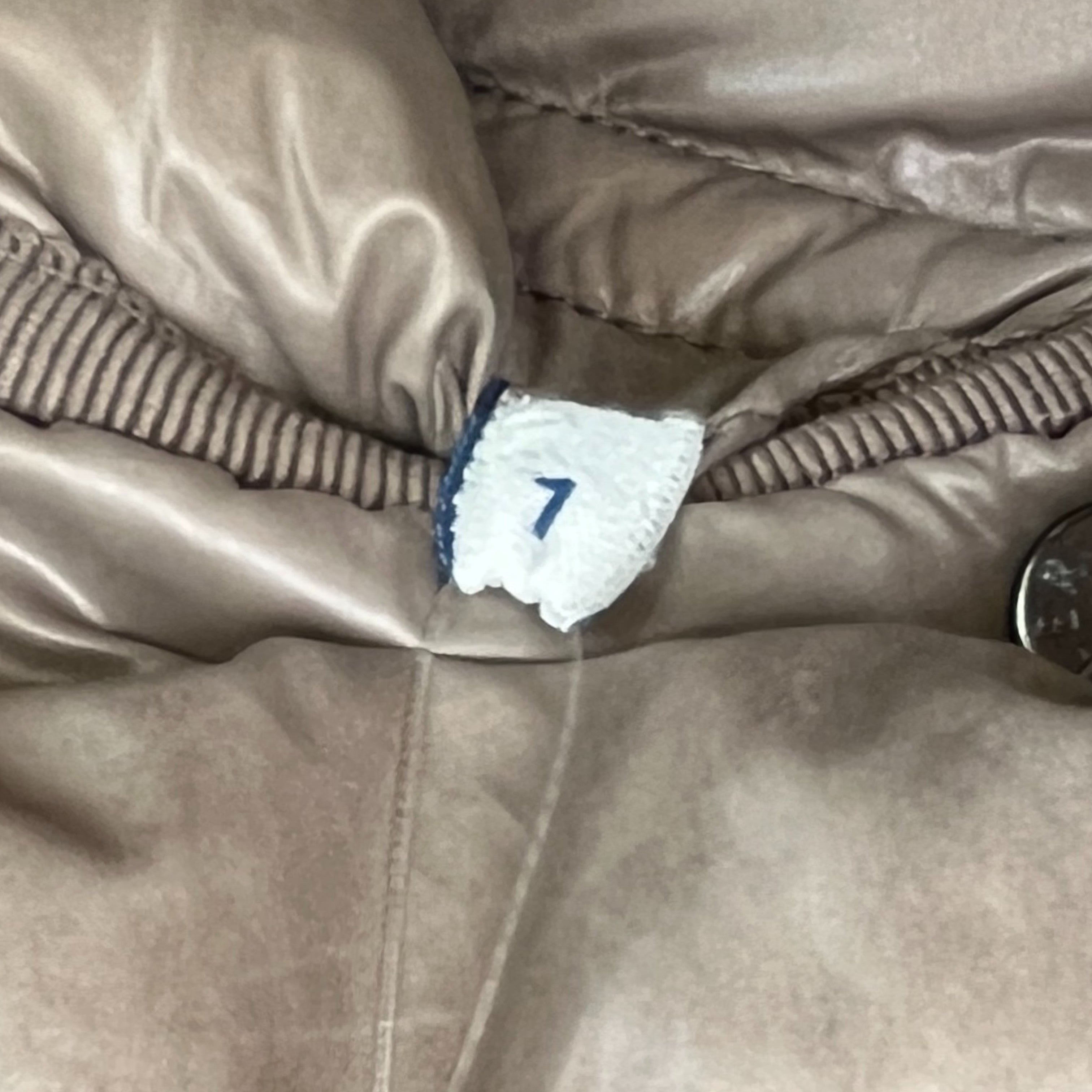 Women's Armoise Down Jacket Gold Size 1 / UK 10