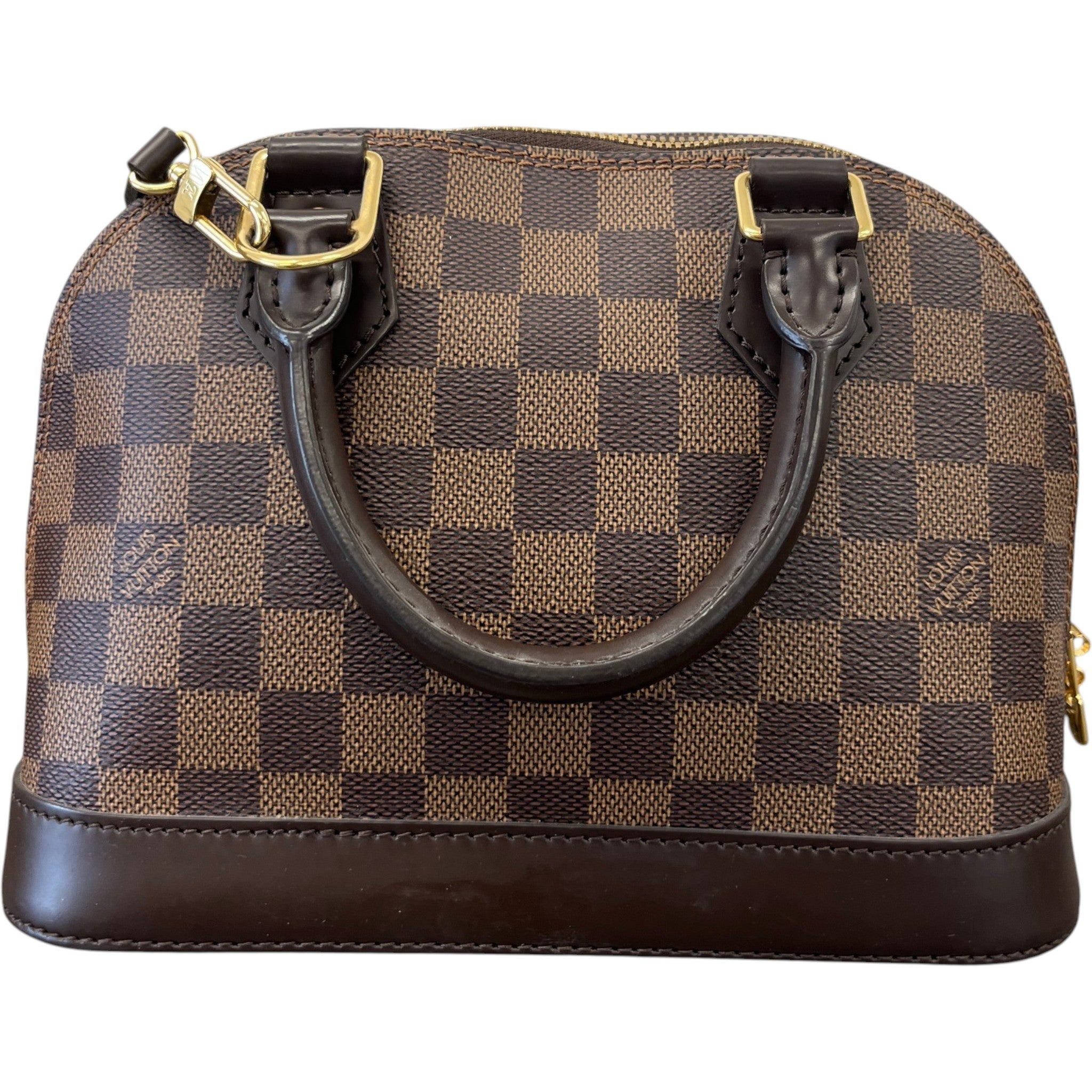 Women's Damier Ebene Alma Bb Bag Brown