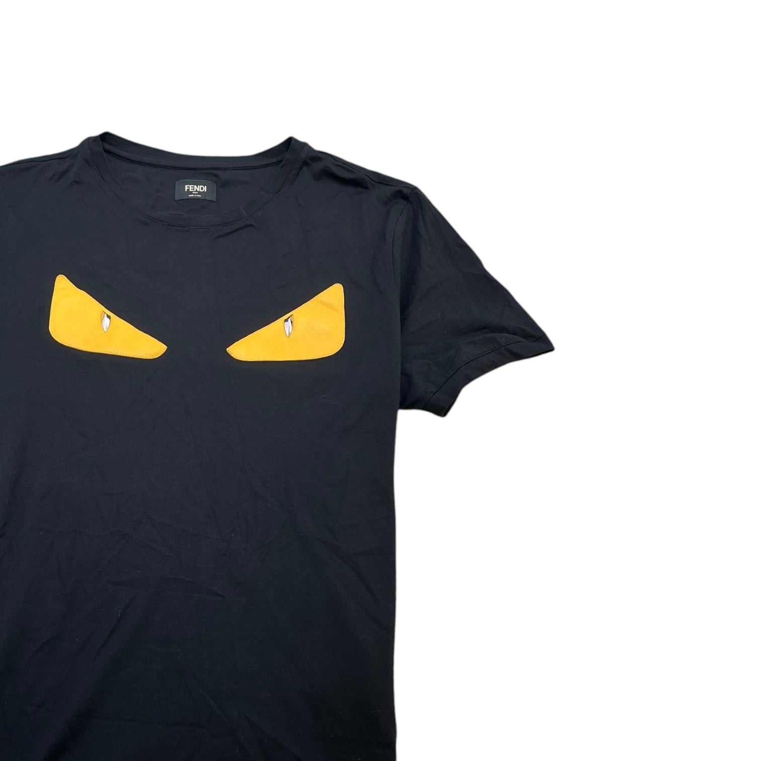 Men's Monster Eye T-Shirt Black Size IT 50 / UK L