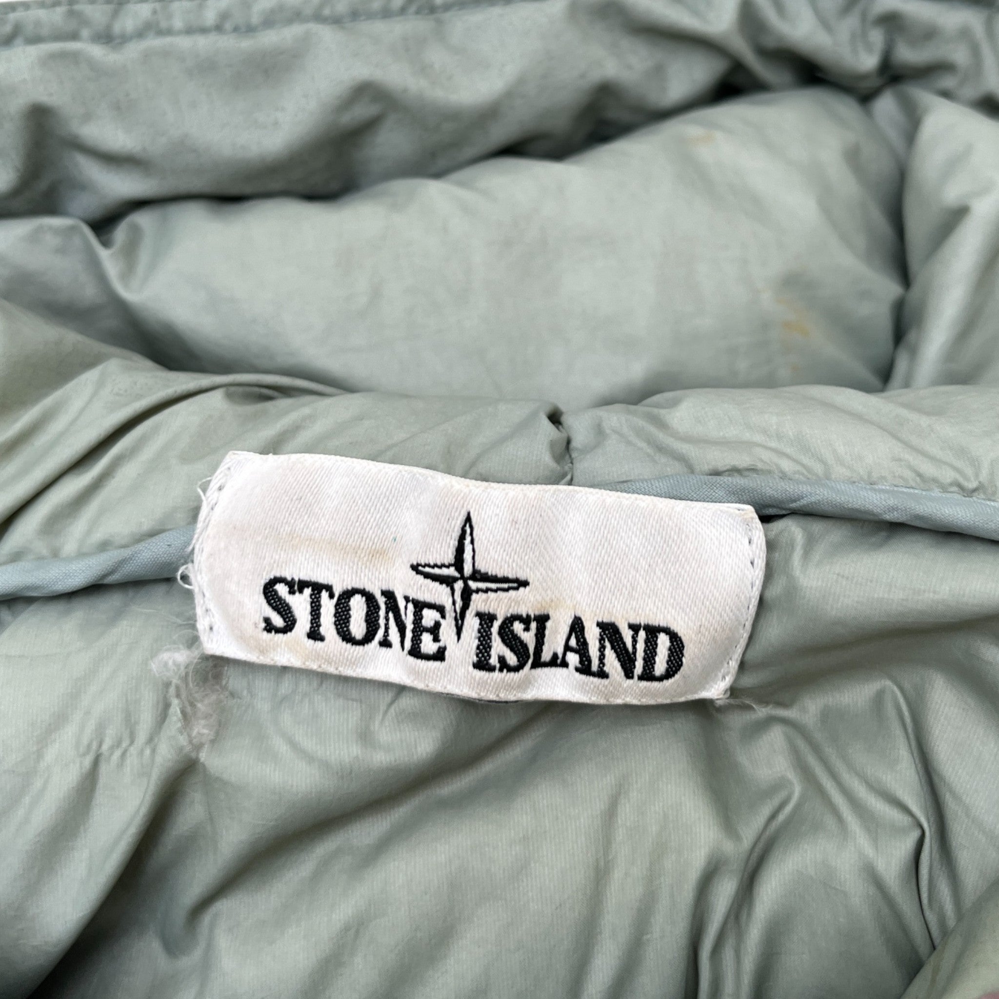 Men's Lined Poly Colour Frame Down Jacket Purple Size L