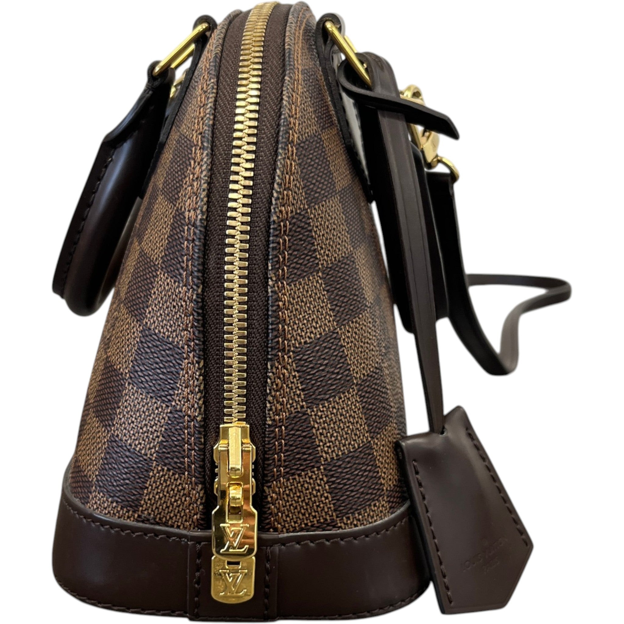 Women's Damier Ebene Alma Bb Bag Brown