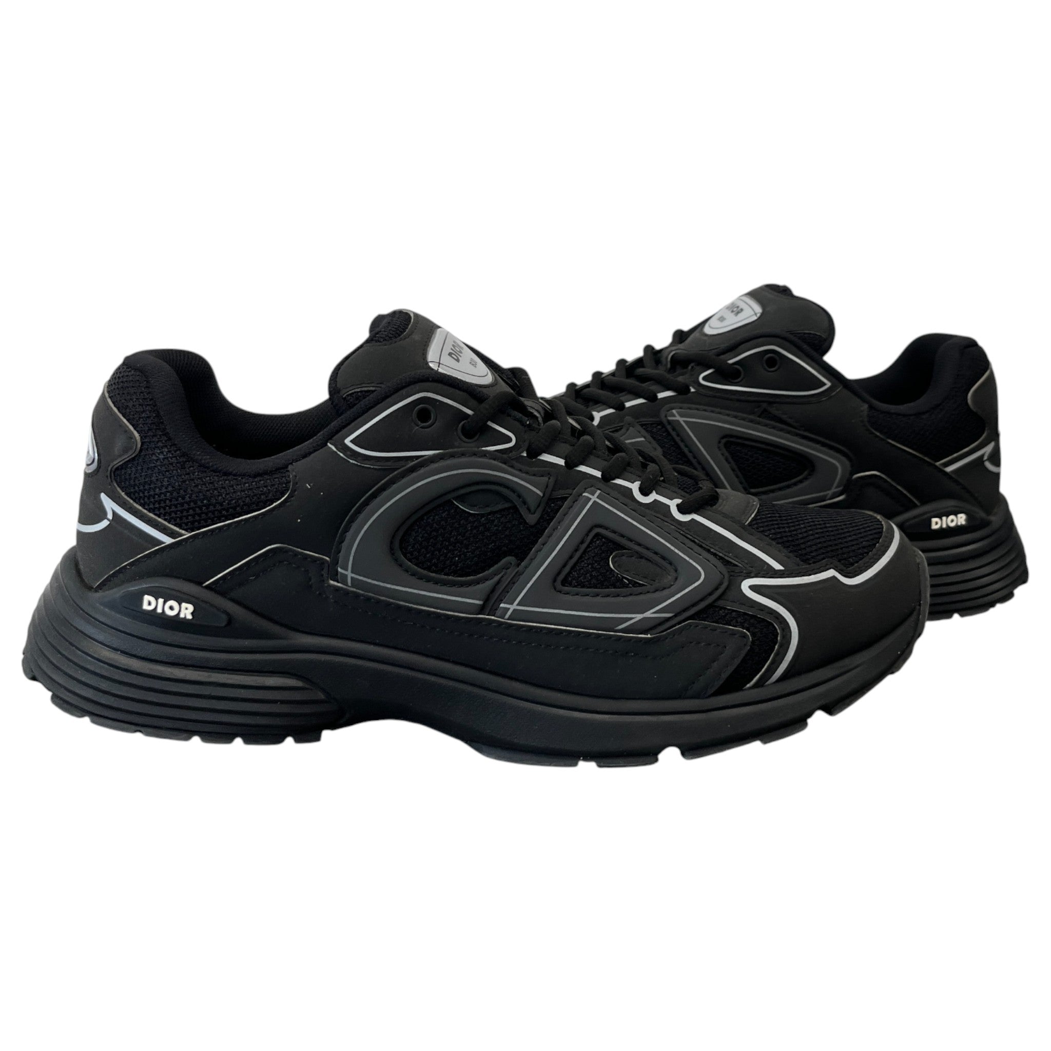 Men's B30 Low Trainers Black Size EU 42.5 / UK 8.5