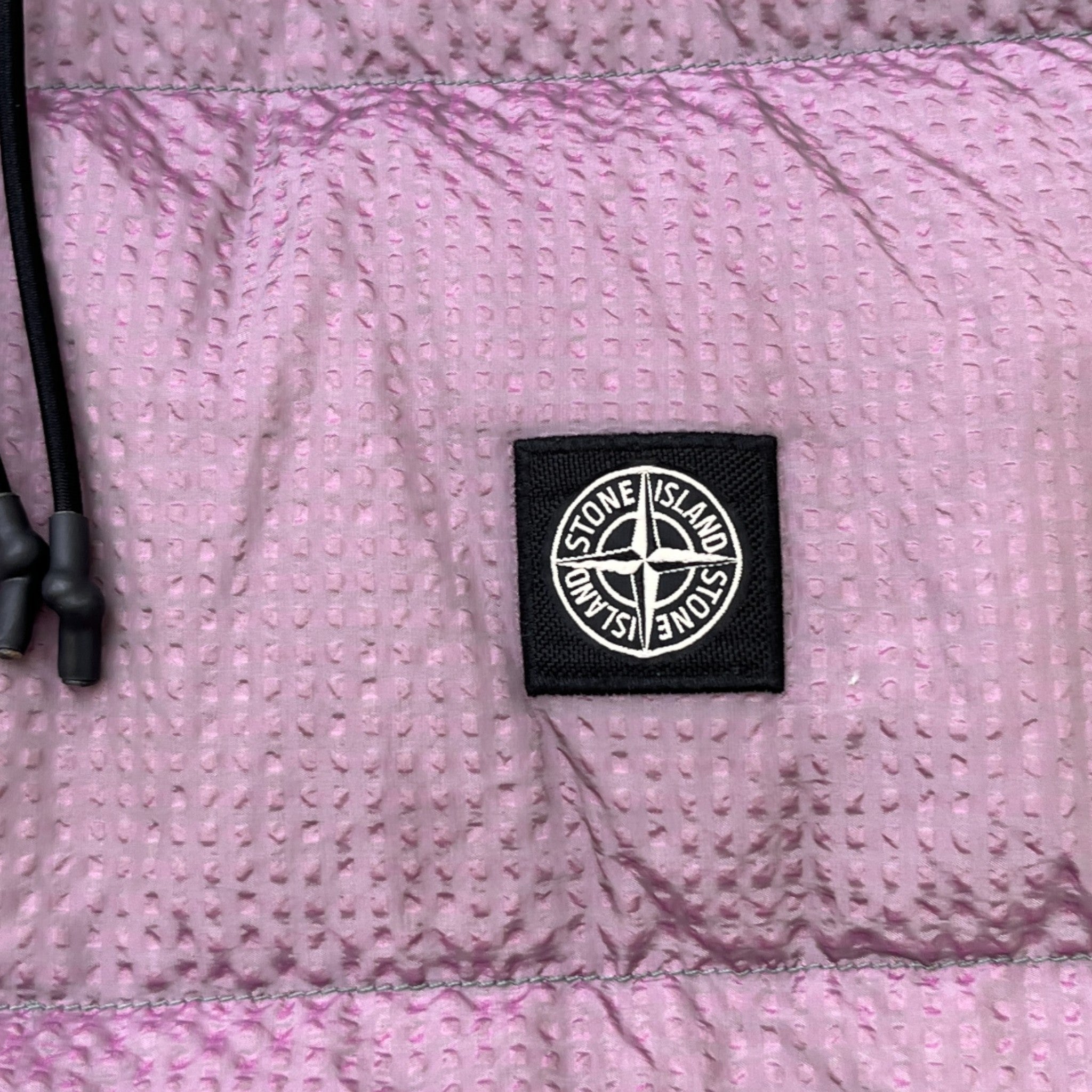 Men's Lined Poly Colour Frame Down Jacket Purple Size L