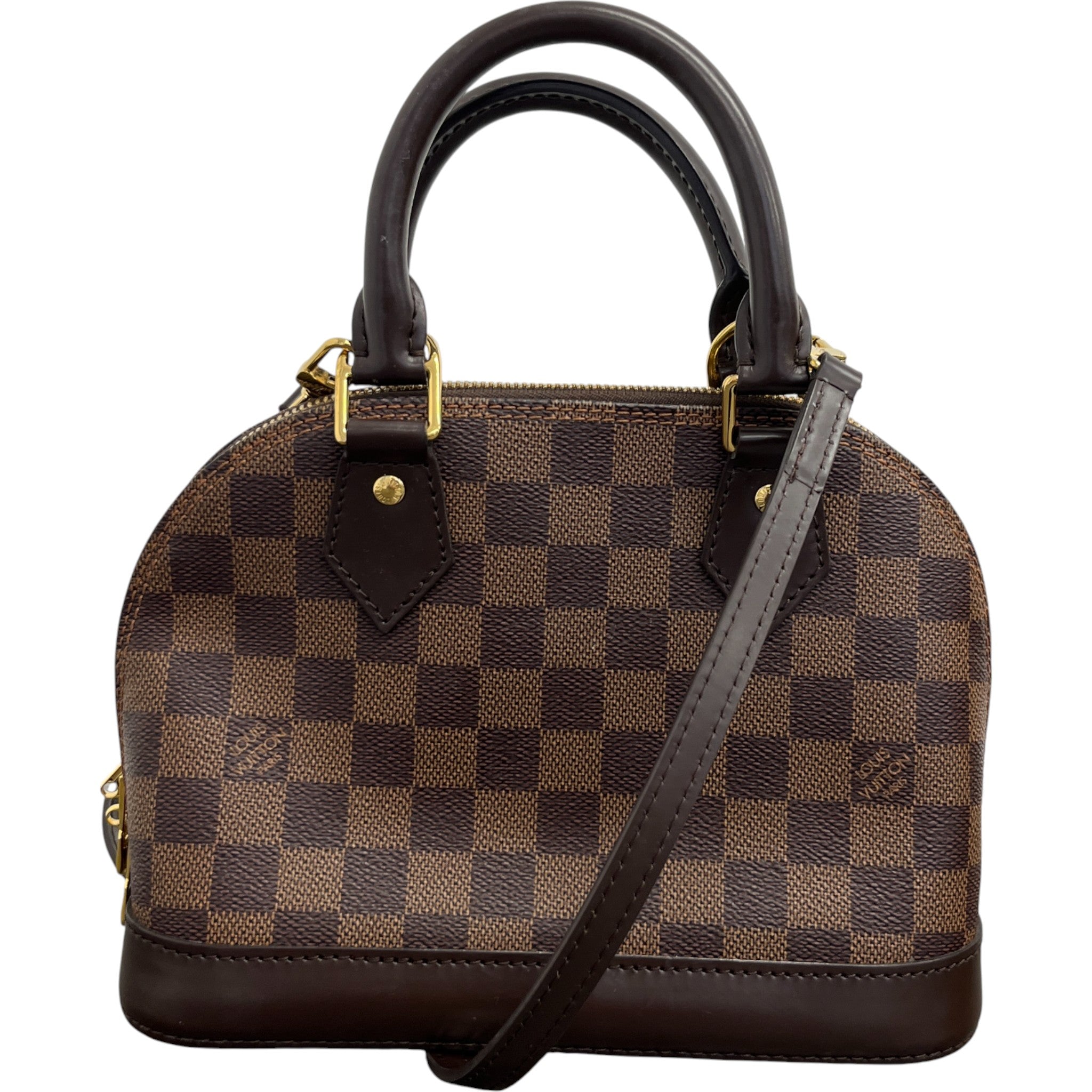Women's Damier Ebene Alma Bb Bag Brown