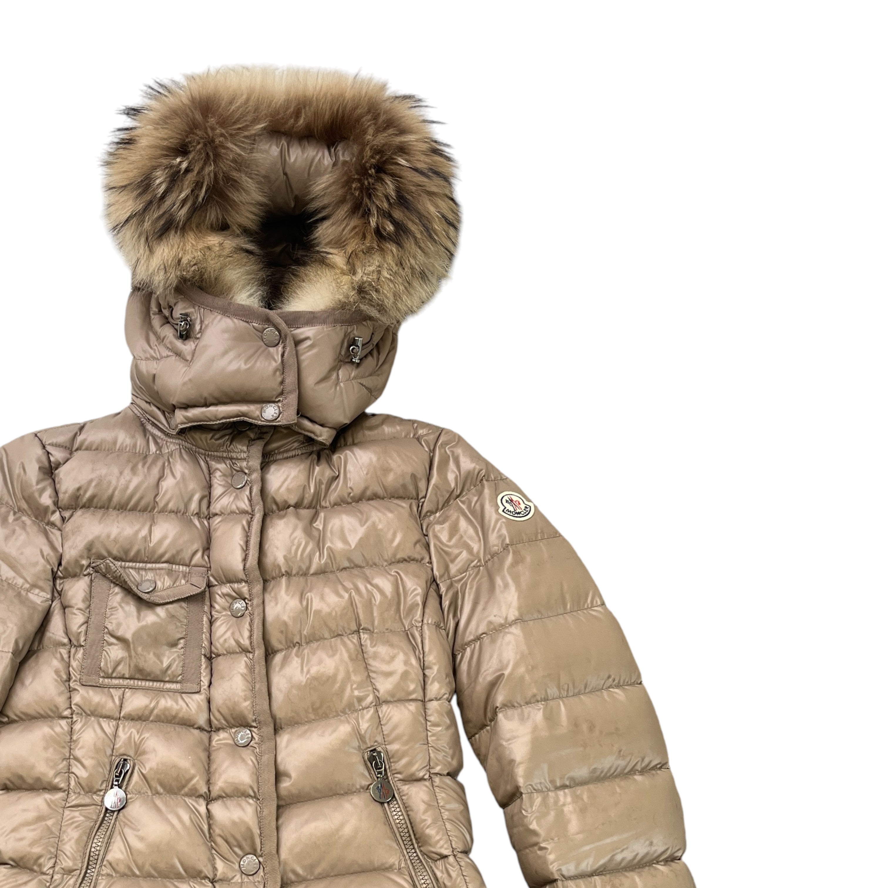 Women's Armoise Down Jacket Gold Size 1 / UK 10