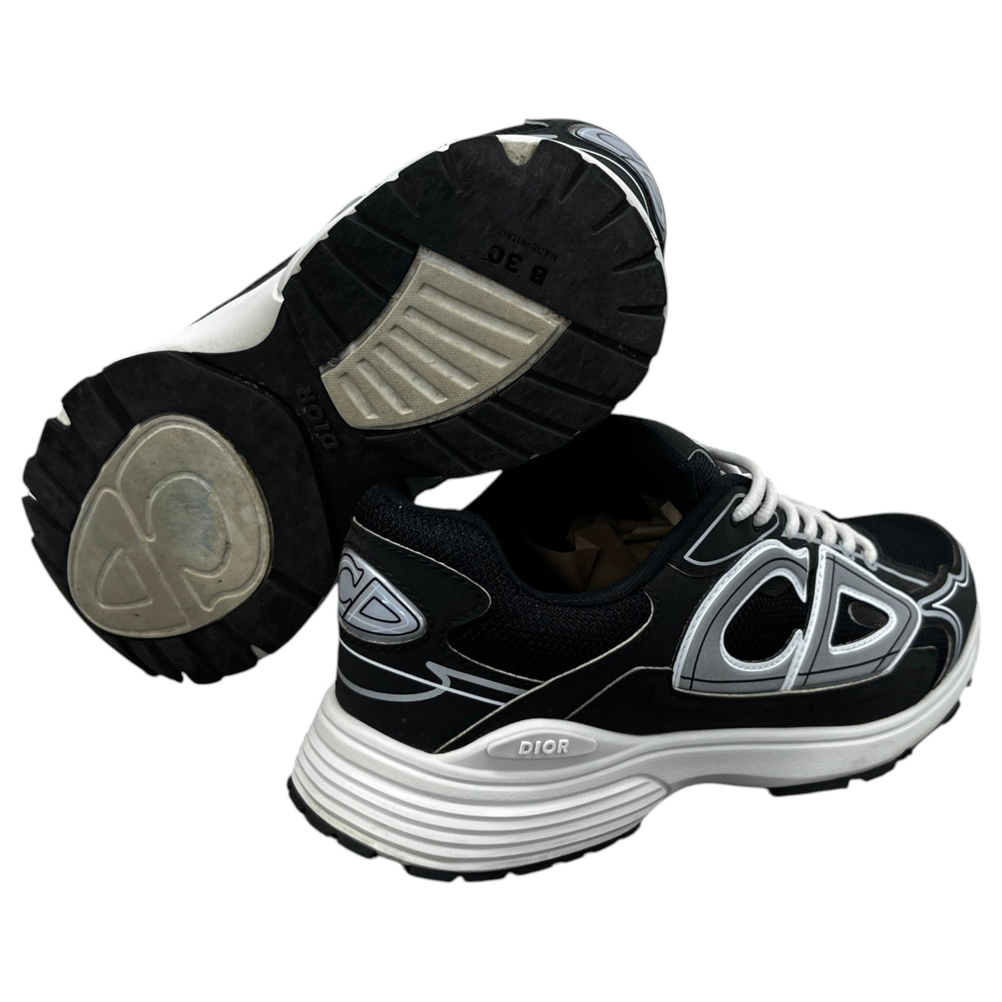 Men's B30 Low Trainers Black Size EU 41 / UK 7
