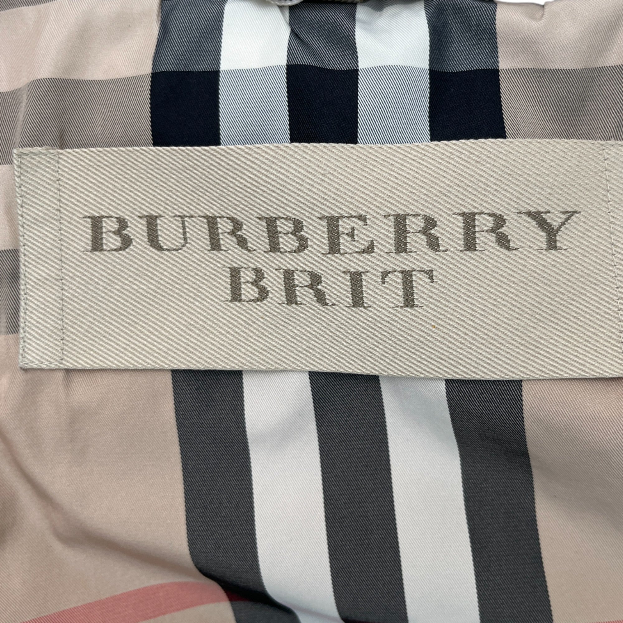 Women's Quilted Down Jacket Cream Size M